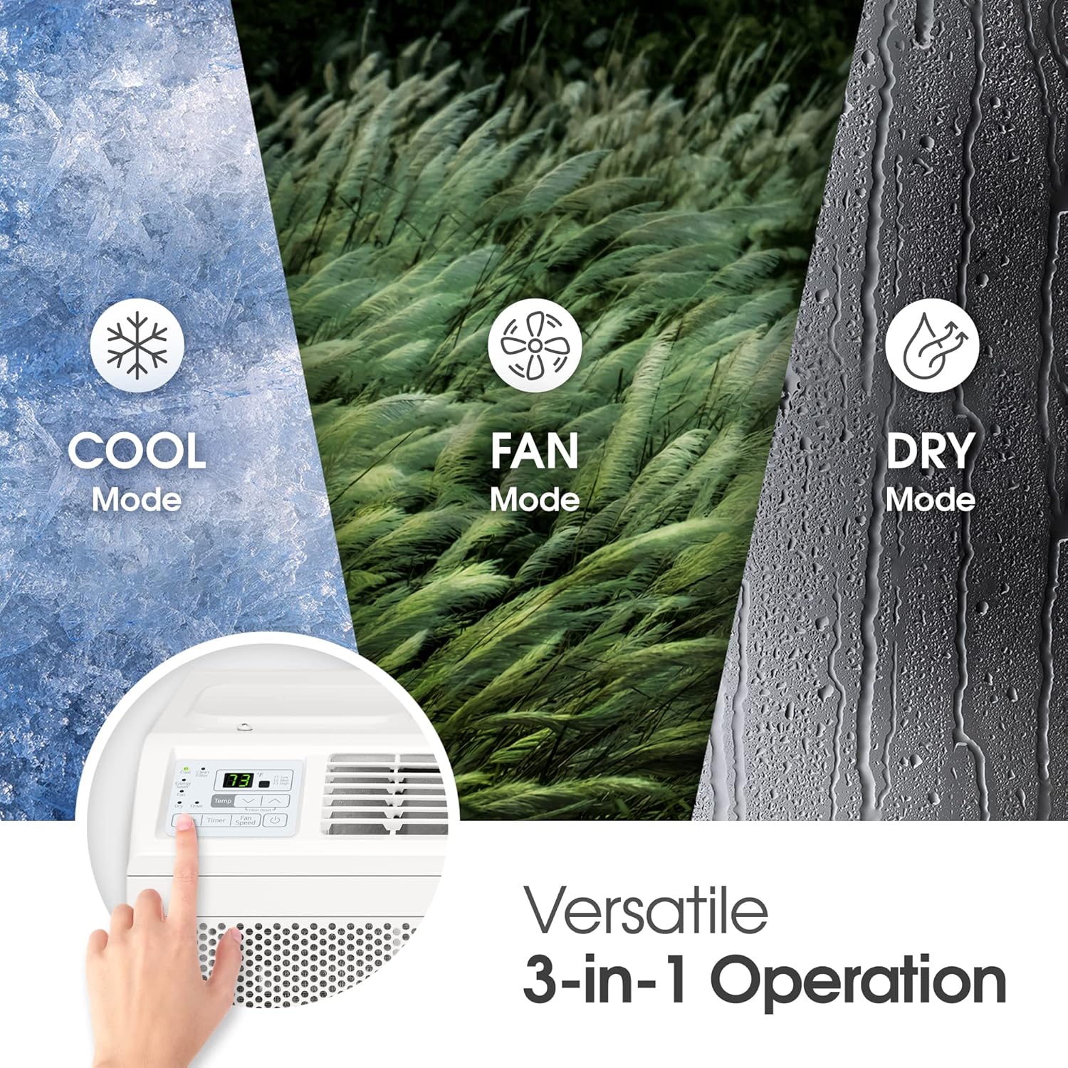 Lw6024Rsmx Wi-Fi Window Air Conditioner, 6,000 BTU