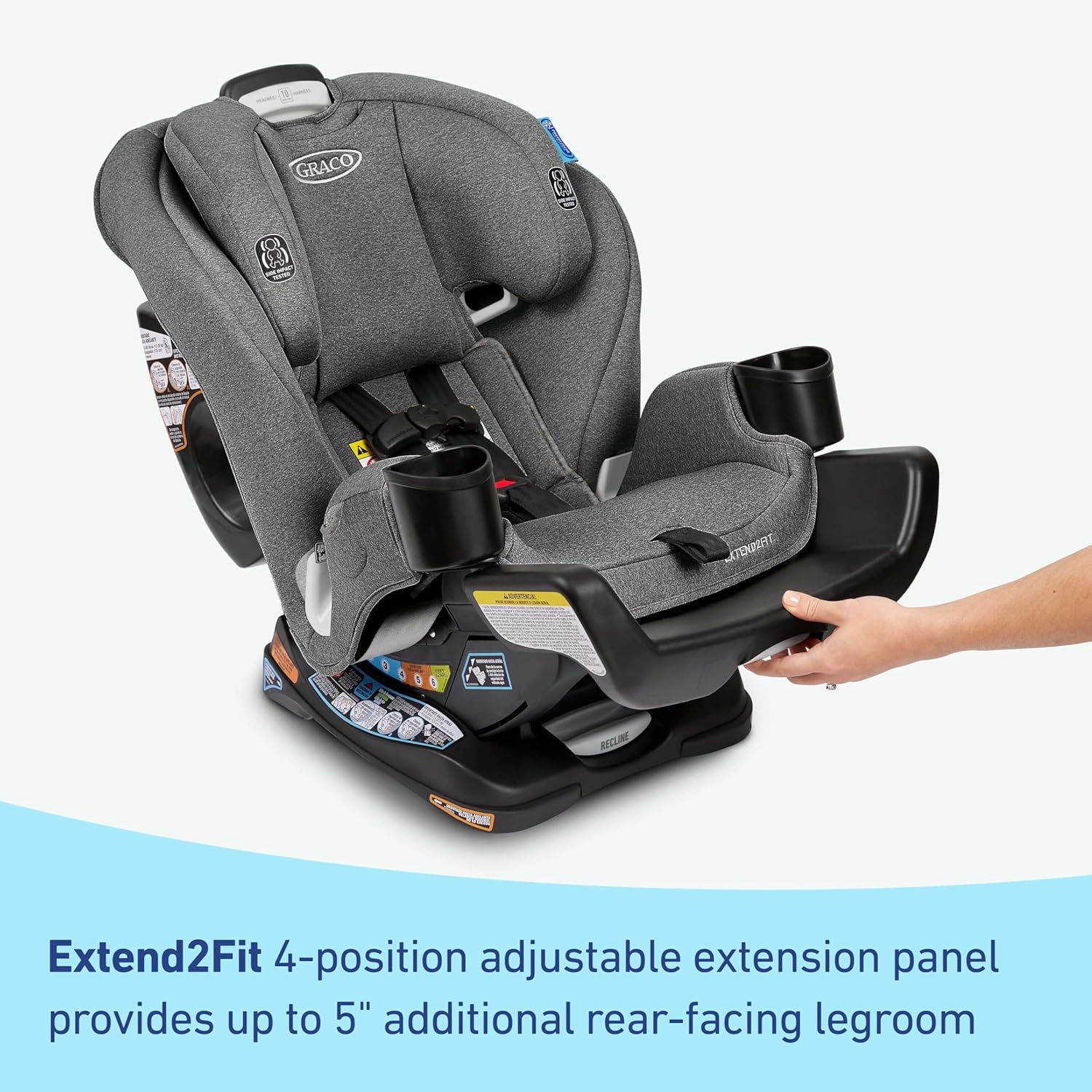 Extend2Fit Convertible Baby Car Seat – Adjustable Legroom