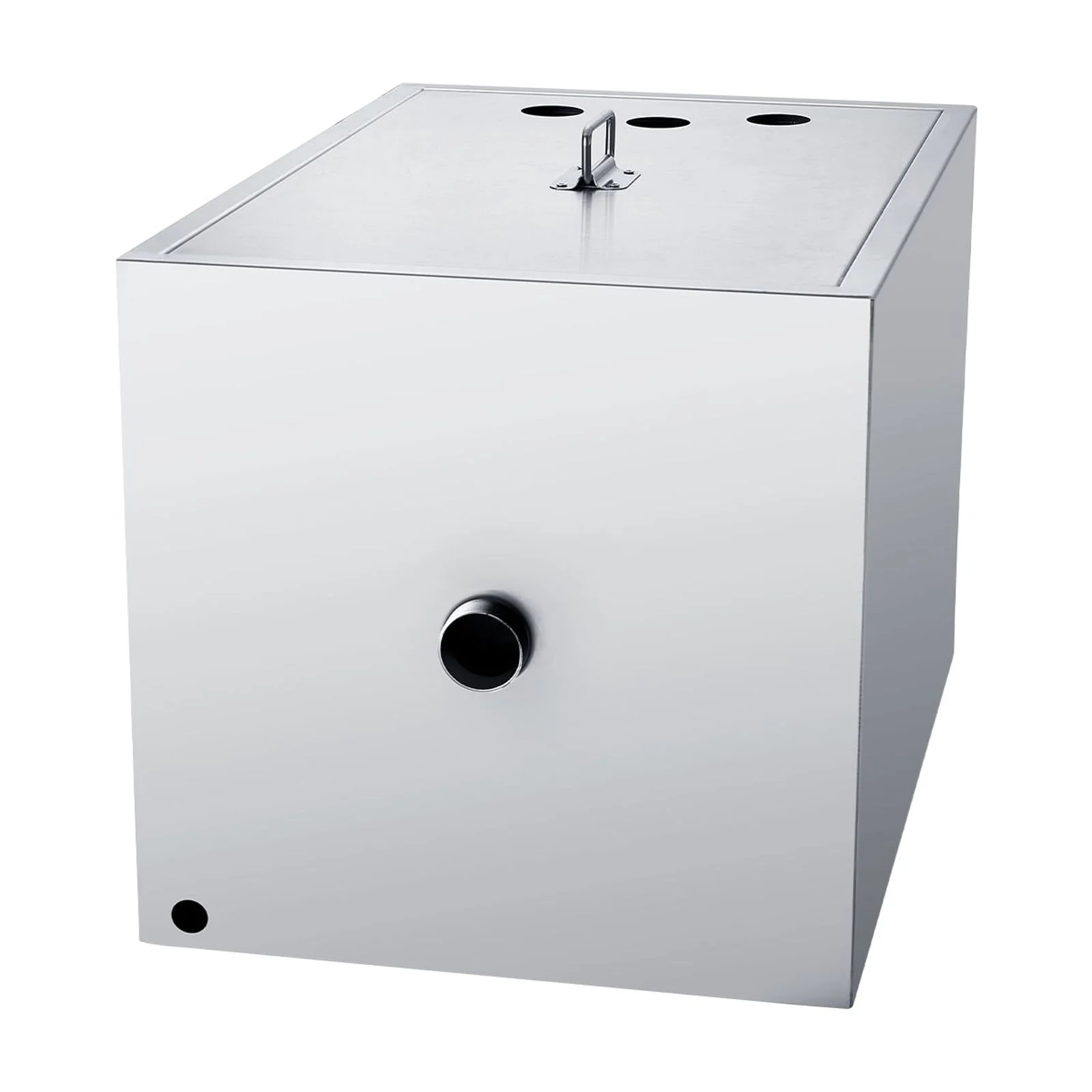 2026 SKYSHALO 40LB Commercial Grease Interceptor Trap - A Stainless Steel Wastewater Filter