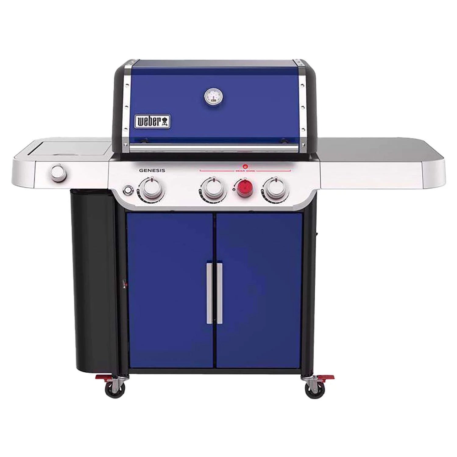 2026 Genesis E-335 3 Burner Liquid Propane Grill Deep Ocean Blue
