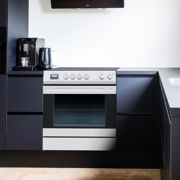 2026 Front Control Electric Range Oven with 5 Cooktop Elements with 6 Cooking Power Options, Freestanding Oven, 5.0 cu. ft. Capacity Stainless Steel