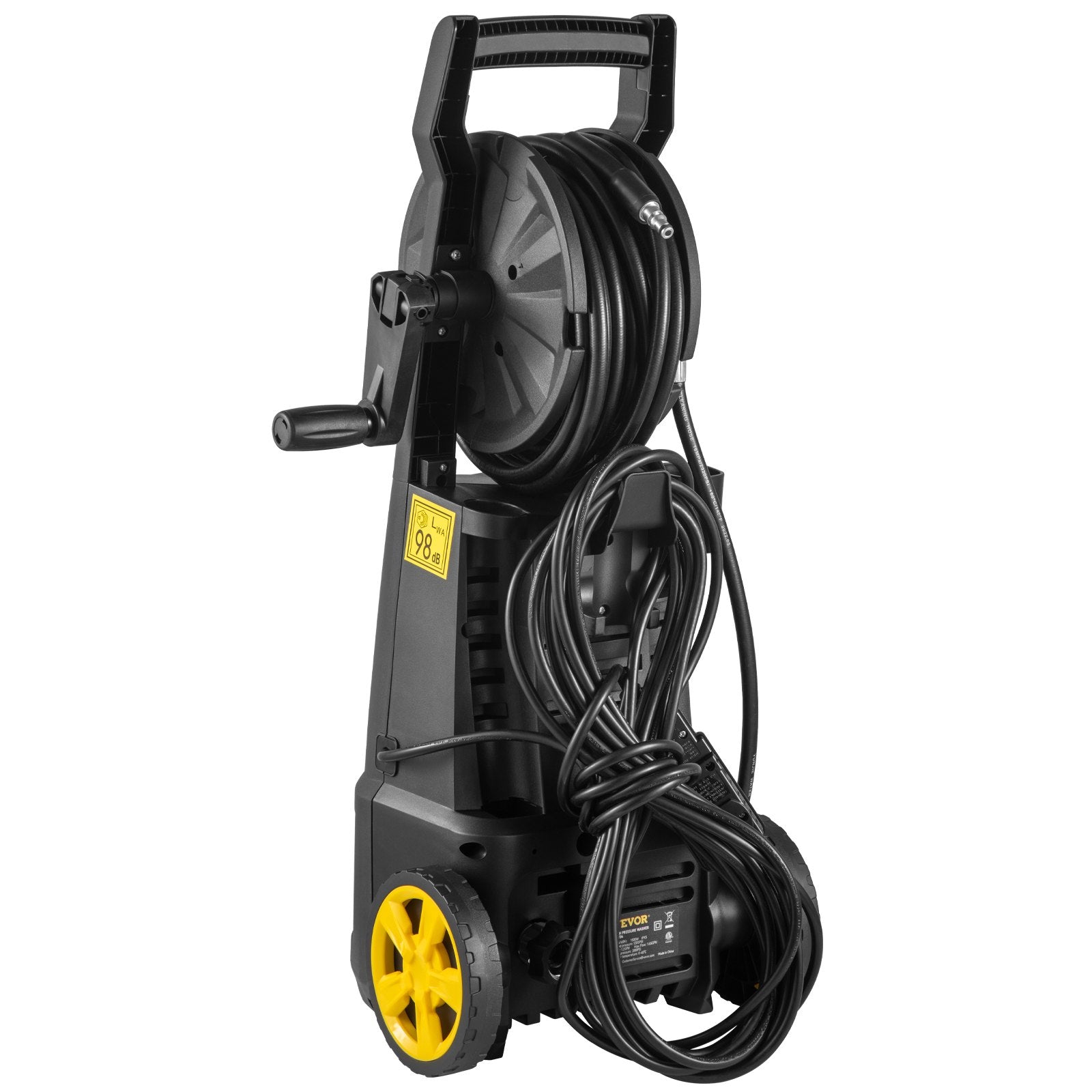 2026 Advanced Powerful 2000PSI Electric Pressure Washer With 5 Nozzles