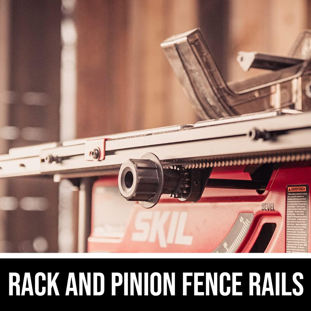 15 Amp 10′′ Jobsite Table Saw with Folding Stand