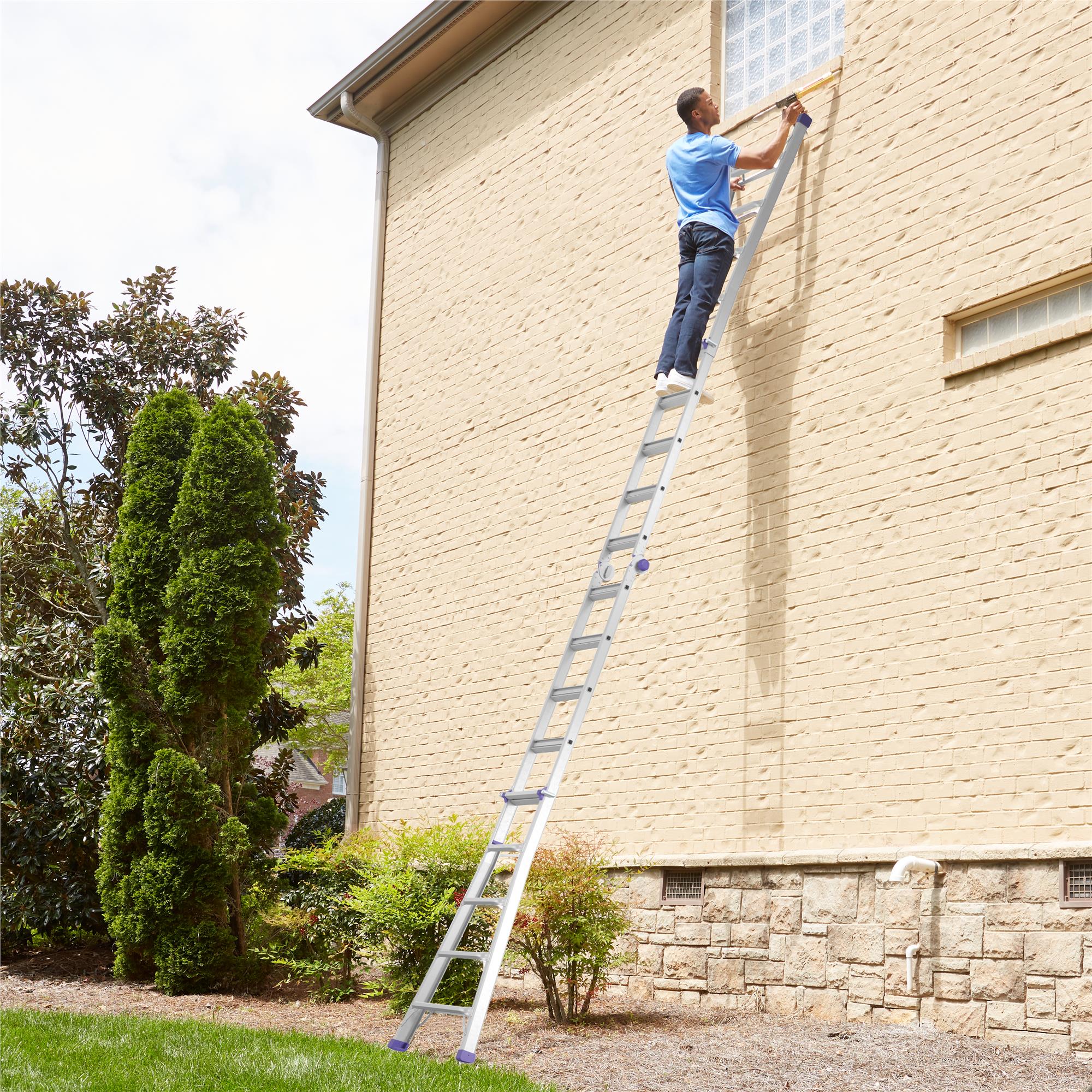 22 Ft. Height Multi-Position Ladder
