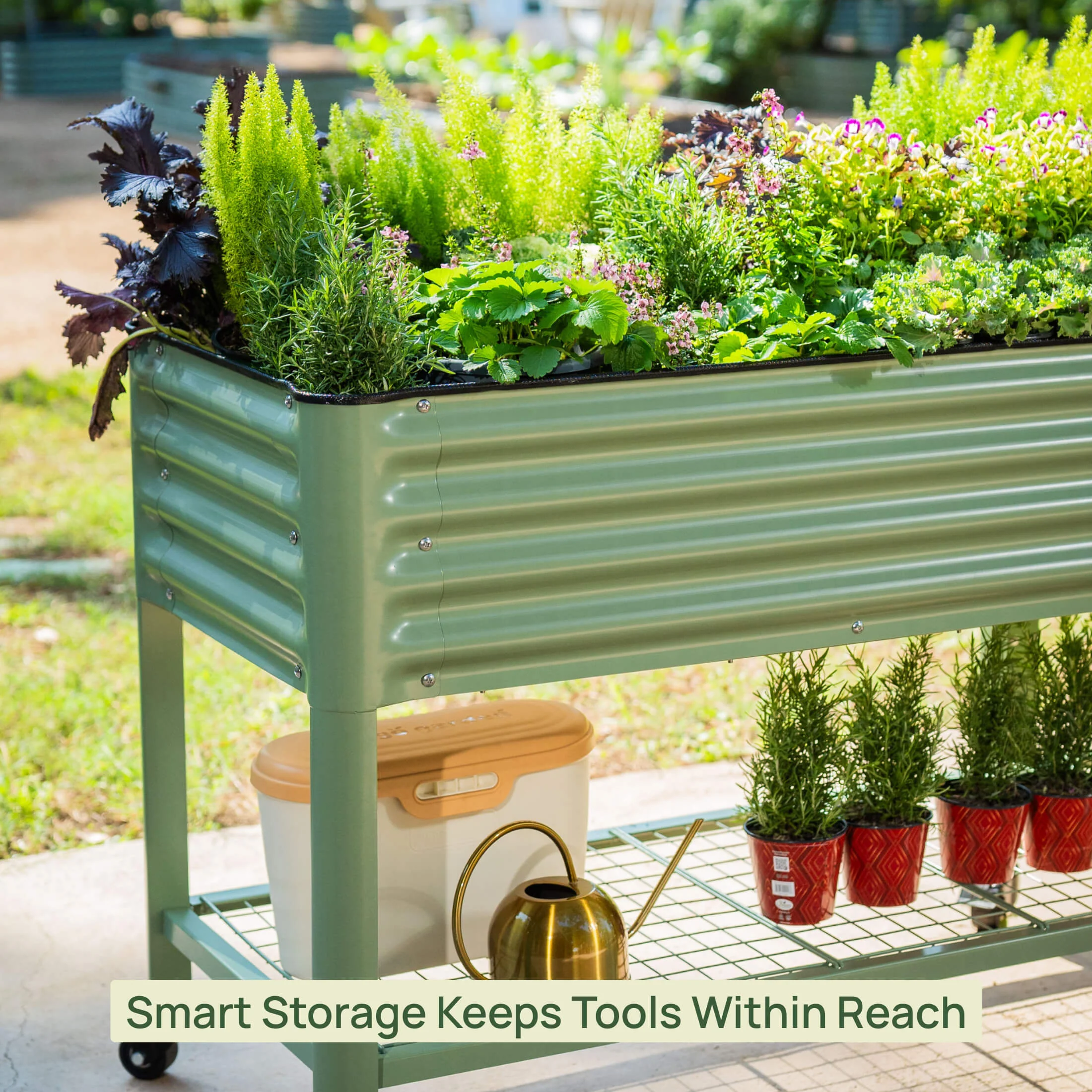 Elevated Garden Bed - V Series 2' x 8'