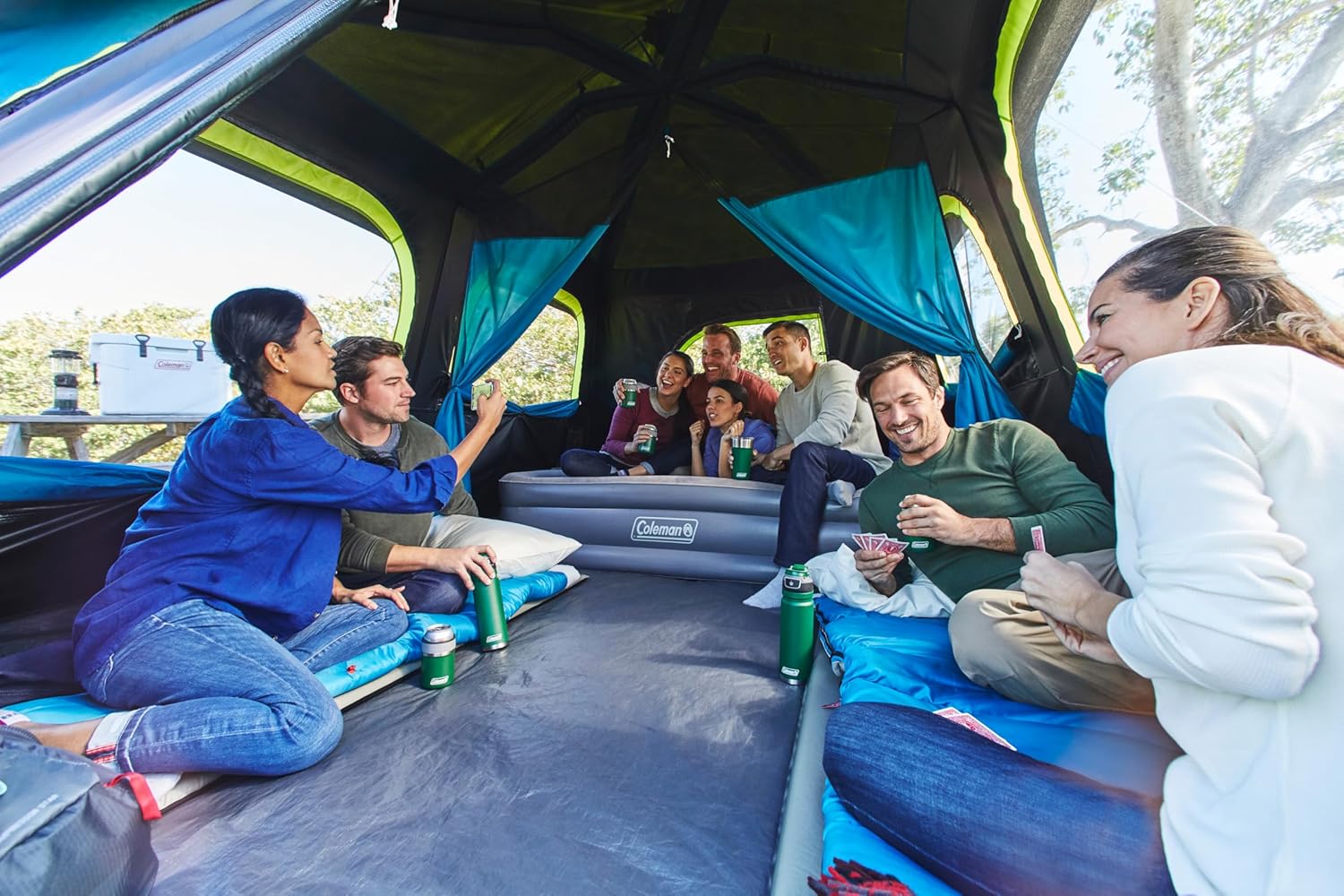 Instant Tent – 1-Minute Setup, 4/6/8/10 Person Capacity