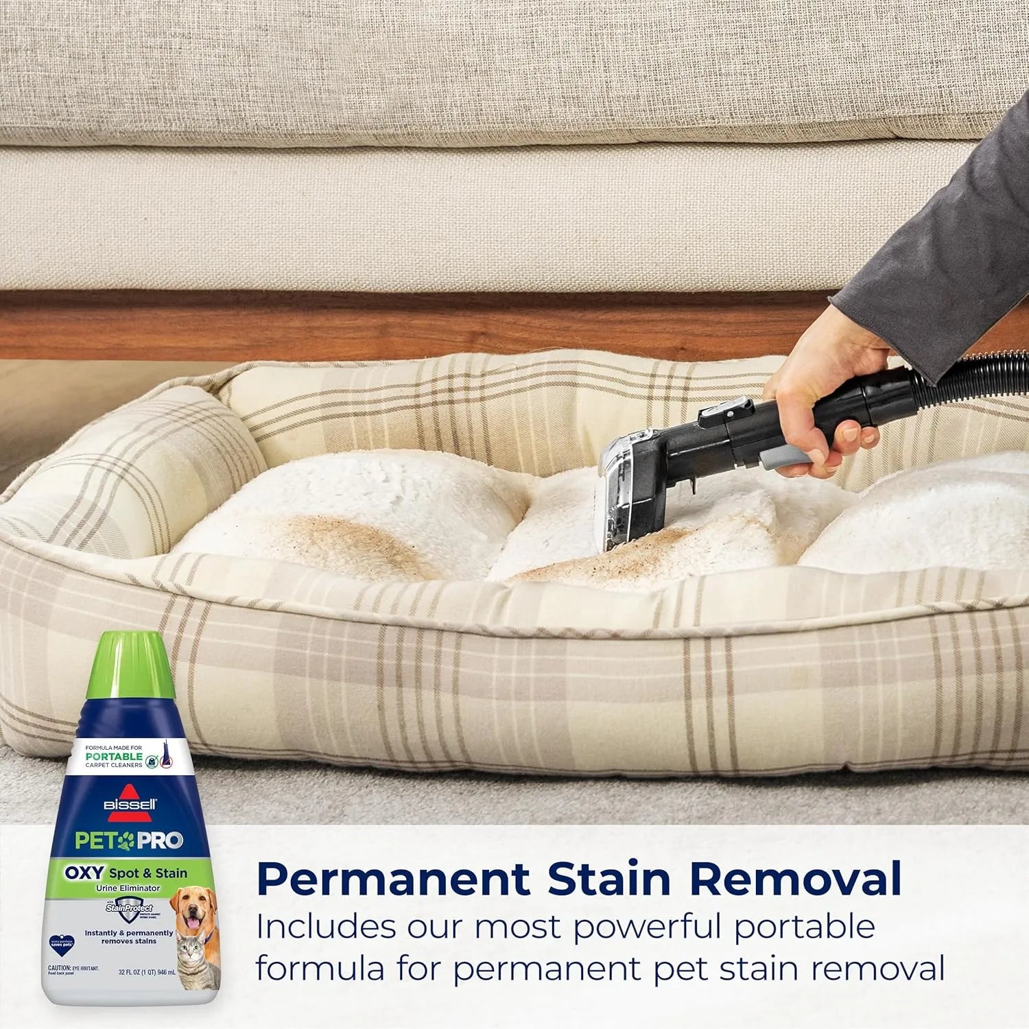 2026 Green HydroSteam Multi-Purpose Portable Carpet and Upholstery Cleaner, Car and Auto Detailer, 3618, Black and Copper Harbor