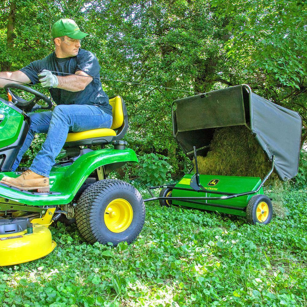 2026 42′′ Tow-Behind Lawn Sweeper, 24 cu. ft. Capacity, Adjustable Brushes