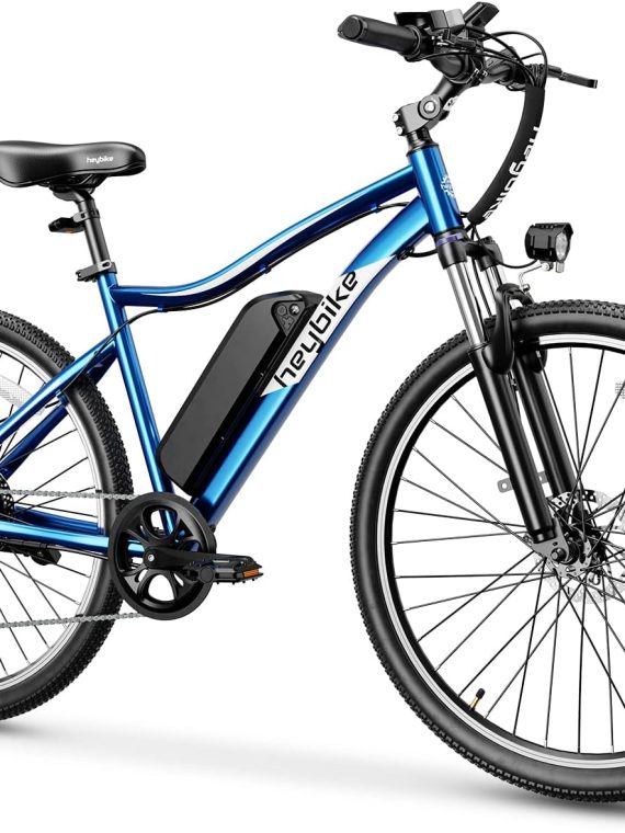 Jasion Heybike Race Max 27.5” Electric Bike for Adults 500W Brushless Motor Removable Battery Ebike