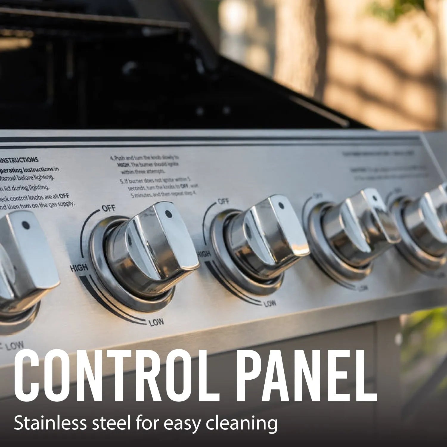 2026 Expert Grill 5-Burner Propane Gas Grill with Side Burner