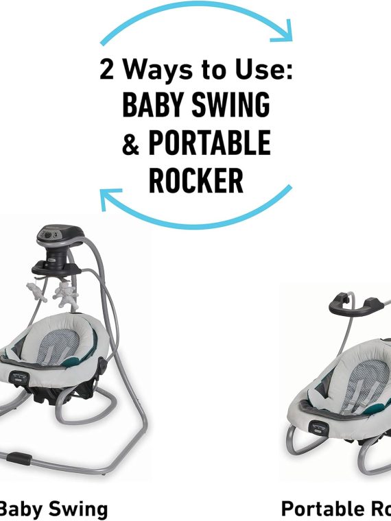 DuetSoothe Swing and Rocker – Sapphire