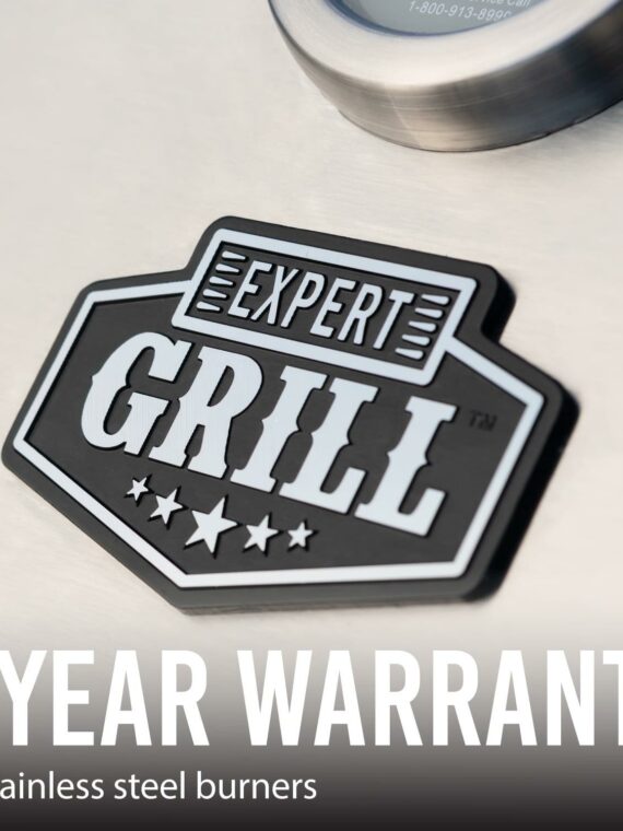 Expert Grill 5 Burner Propane Gas Grill with Side Burner