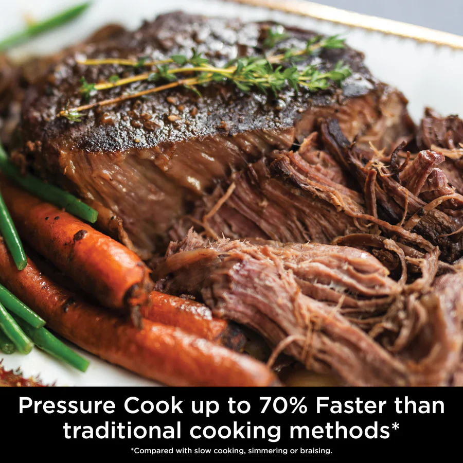 2026 Ninja Foodi SmartLid 14-in-1 7.5L Multi-Cooker with SteamCrisp Technology – Pressure Cooker, Air Fryer & Steamer in One