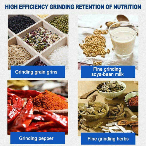 2026 3000W Commercial Electric Corn Wheat Grain Mill Grinder