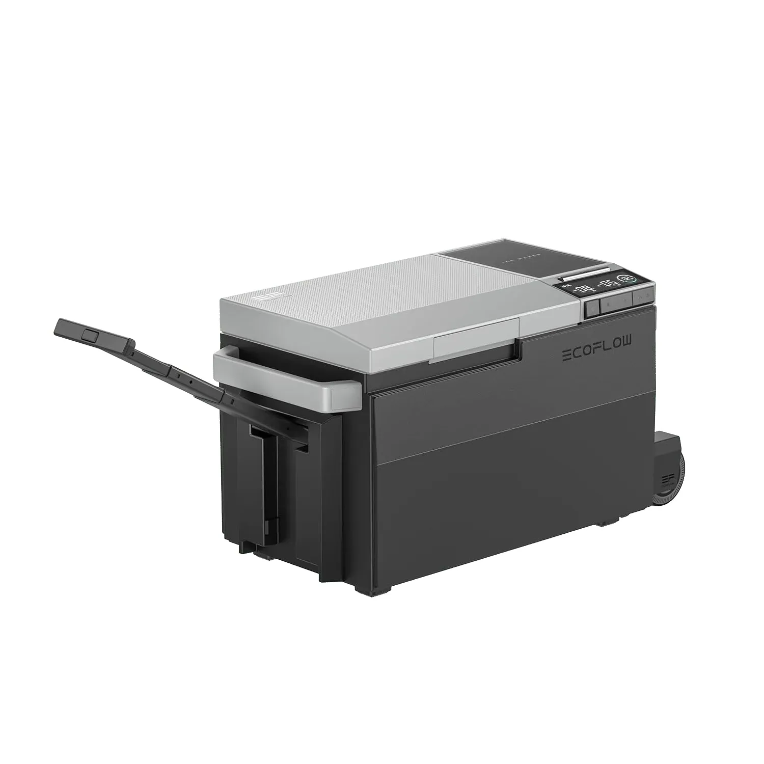 2026 Car Refrigerator, 40 Qt(38L) Portable Refrigerator, Electric Cooler with Ice Maker, Dual Zone WIFI APP Control(-13℃~50℃), 12/24V DC/AC For Camping, Travel, Fishing, Outdoor, Truck