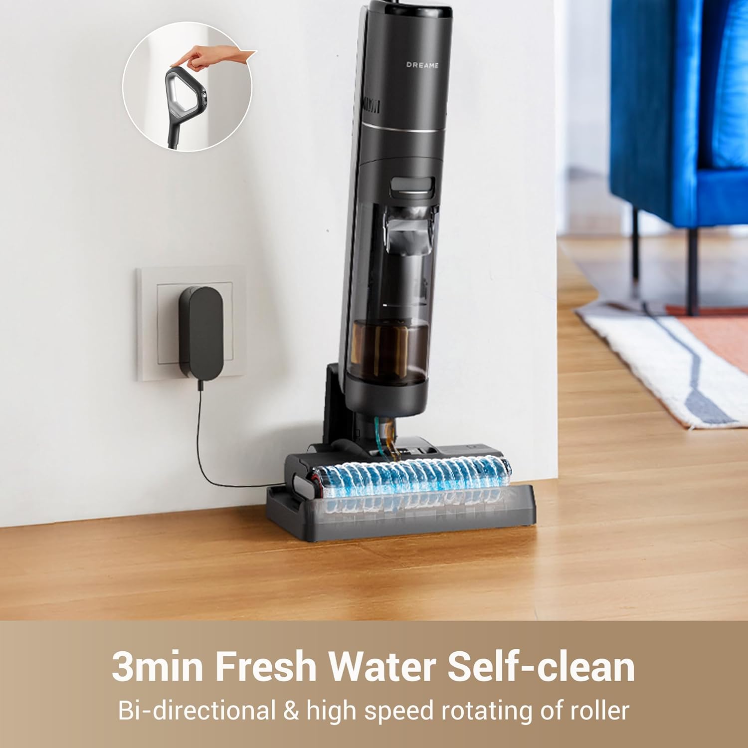 G10 Pro Wet Dry Vacuum Mop with Self-Cleaning