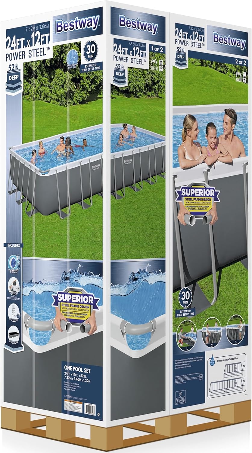Bestway Oval Above Ground Pool Set (10' x 6'7