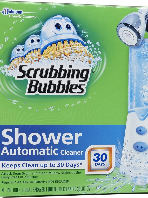 Bubbles Automatic Shower Cleaner, Starter Kit, 34 Ounce.