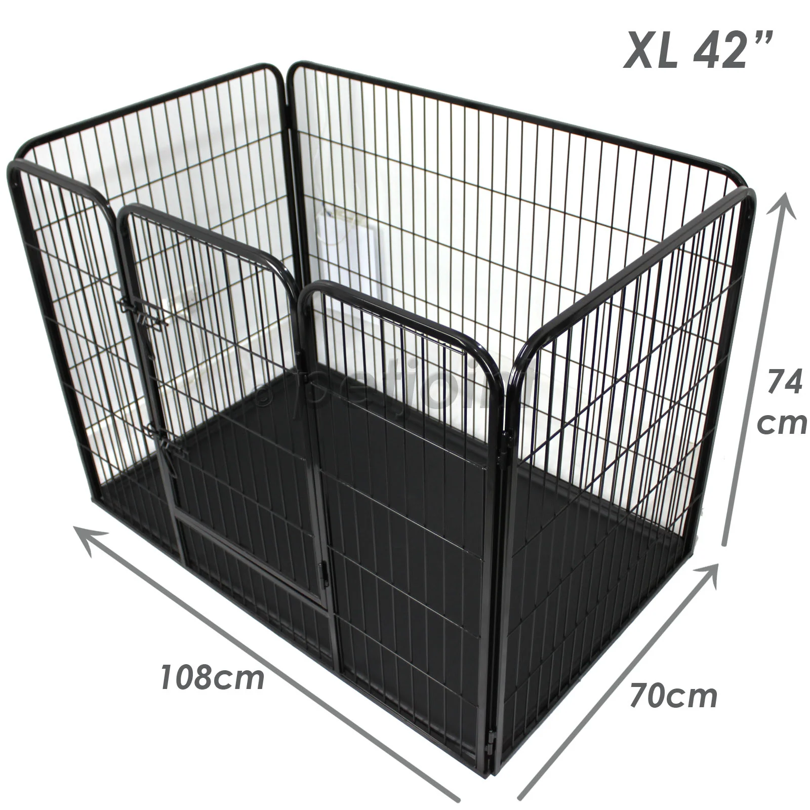 XL Pet Crate Whelping Box Pen HeavyDuty Puppy Dog Playpen