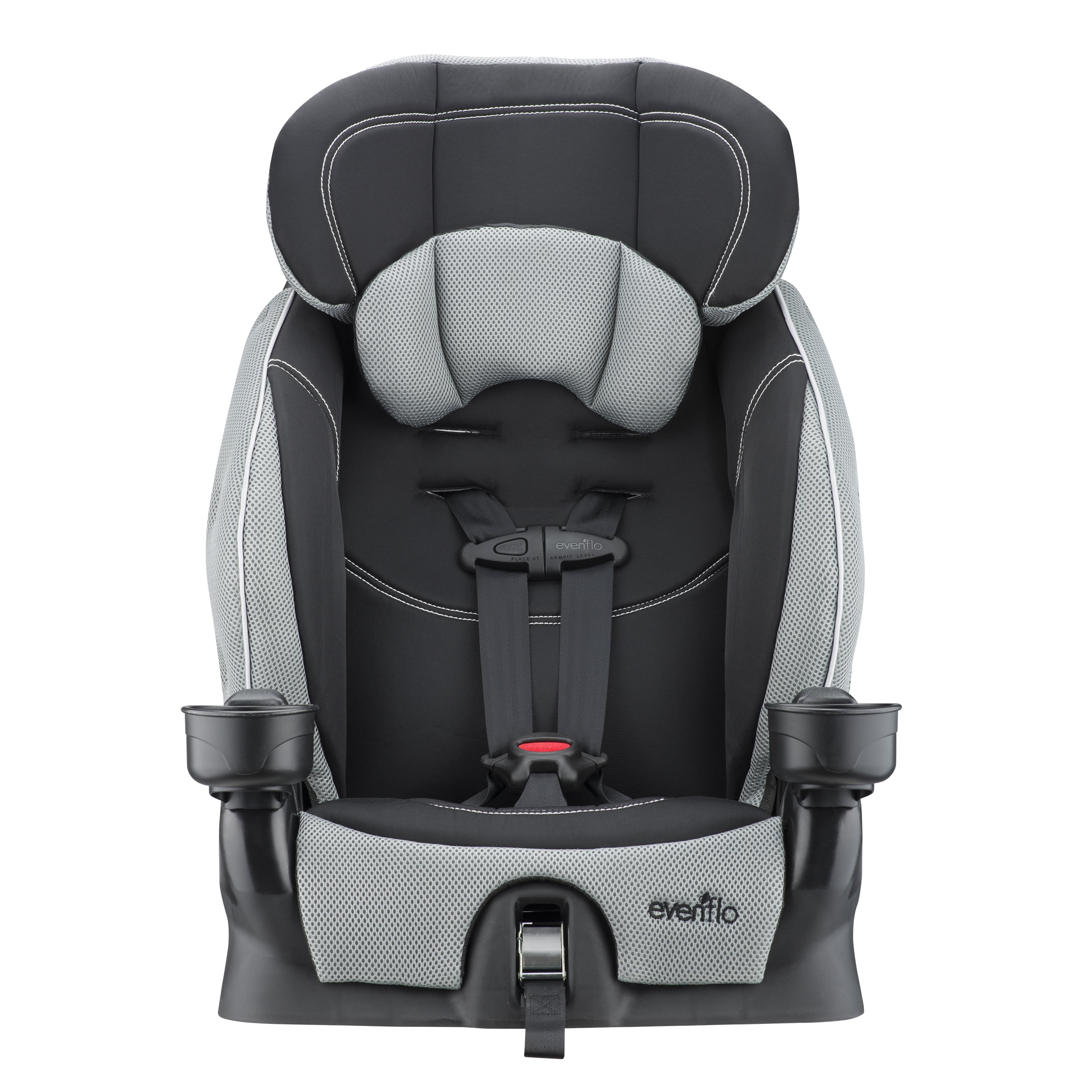 2026 Evenflo Chase LX Harnessed Toddler Booster Car Seat (Jameson Gray)