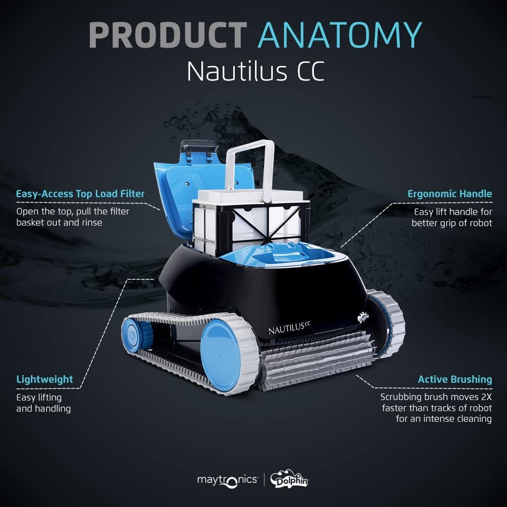 Nautilus CC Automatic Robotic Pool Vacuum Cleaner