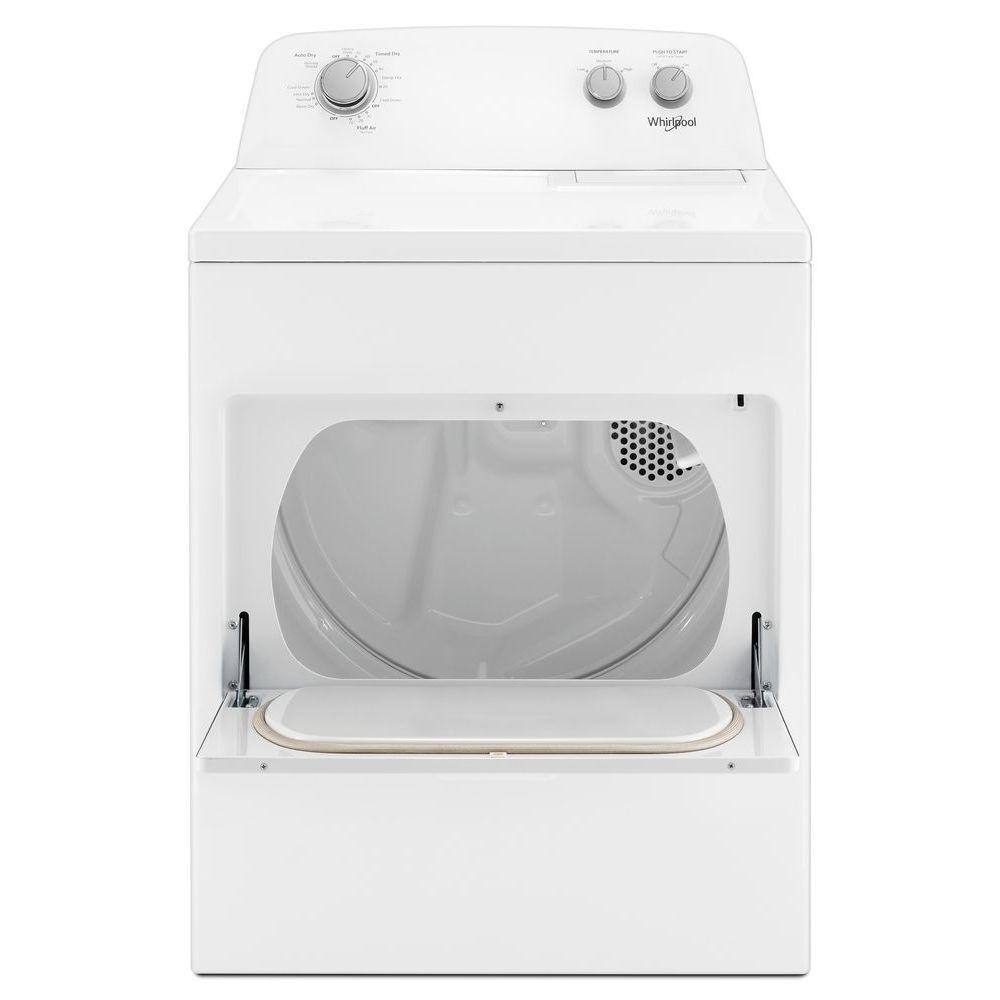 2026 7.0 cu. ft. Electric Dryer, AutoDryTM System, Wrinkle ShieldTM, White
