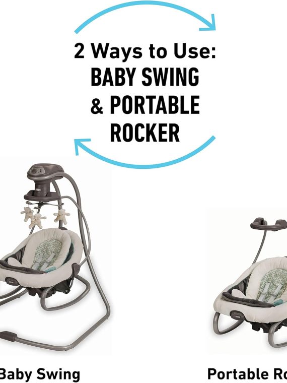 DuetSoothe Swing and Rocker – Sapphire