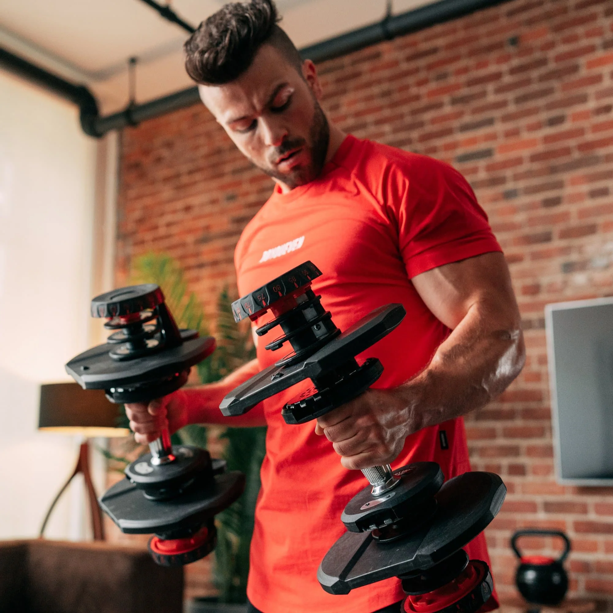 2026 Set of 2 Adjustable Dumbbells (10 to 90 lb)