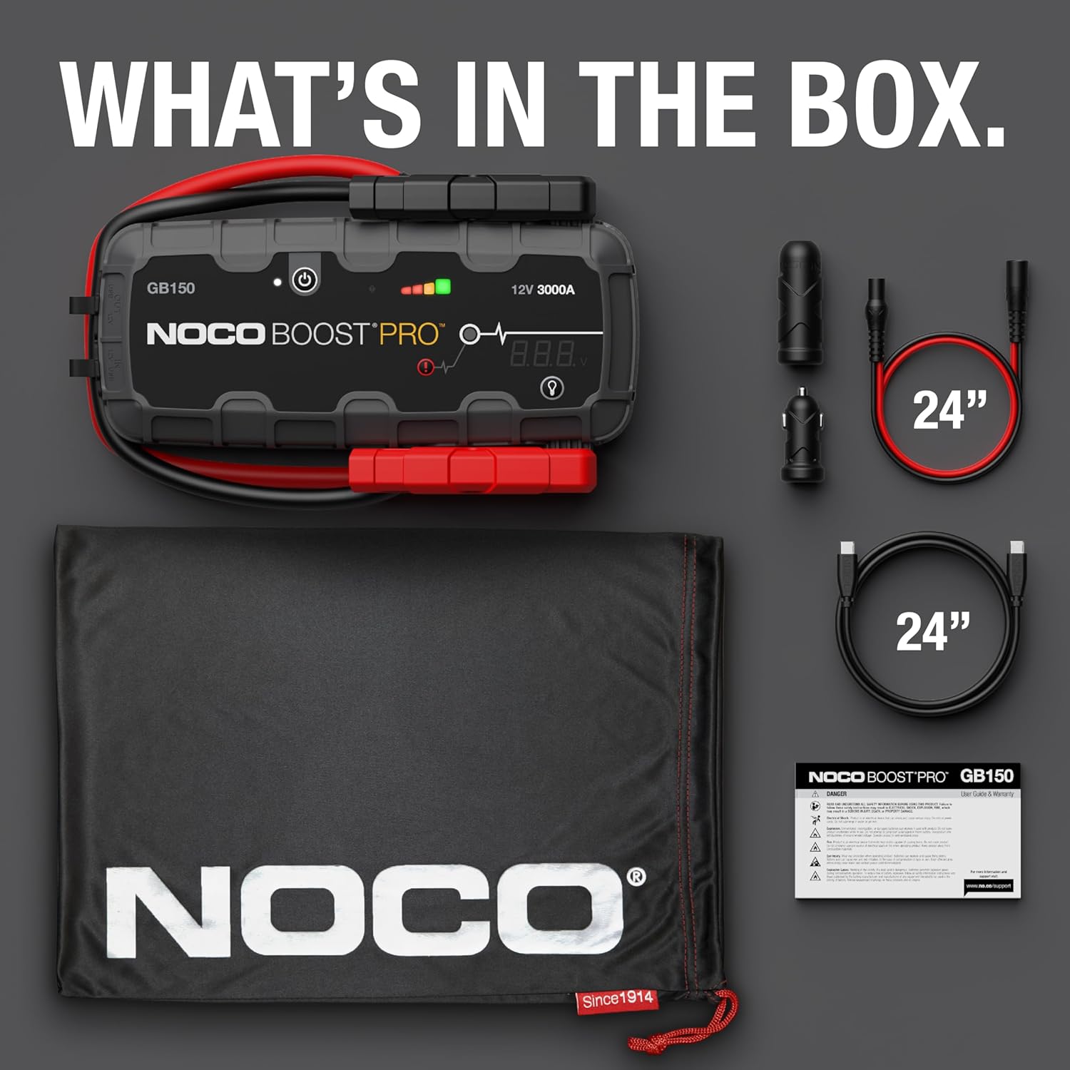 Boost Gb150: 3000A Jump Starter & Power Bank