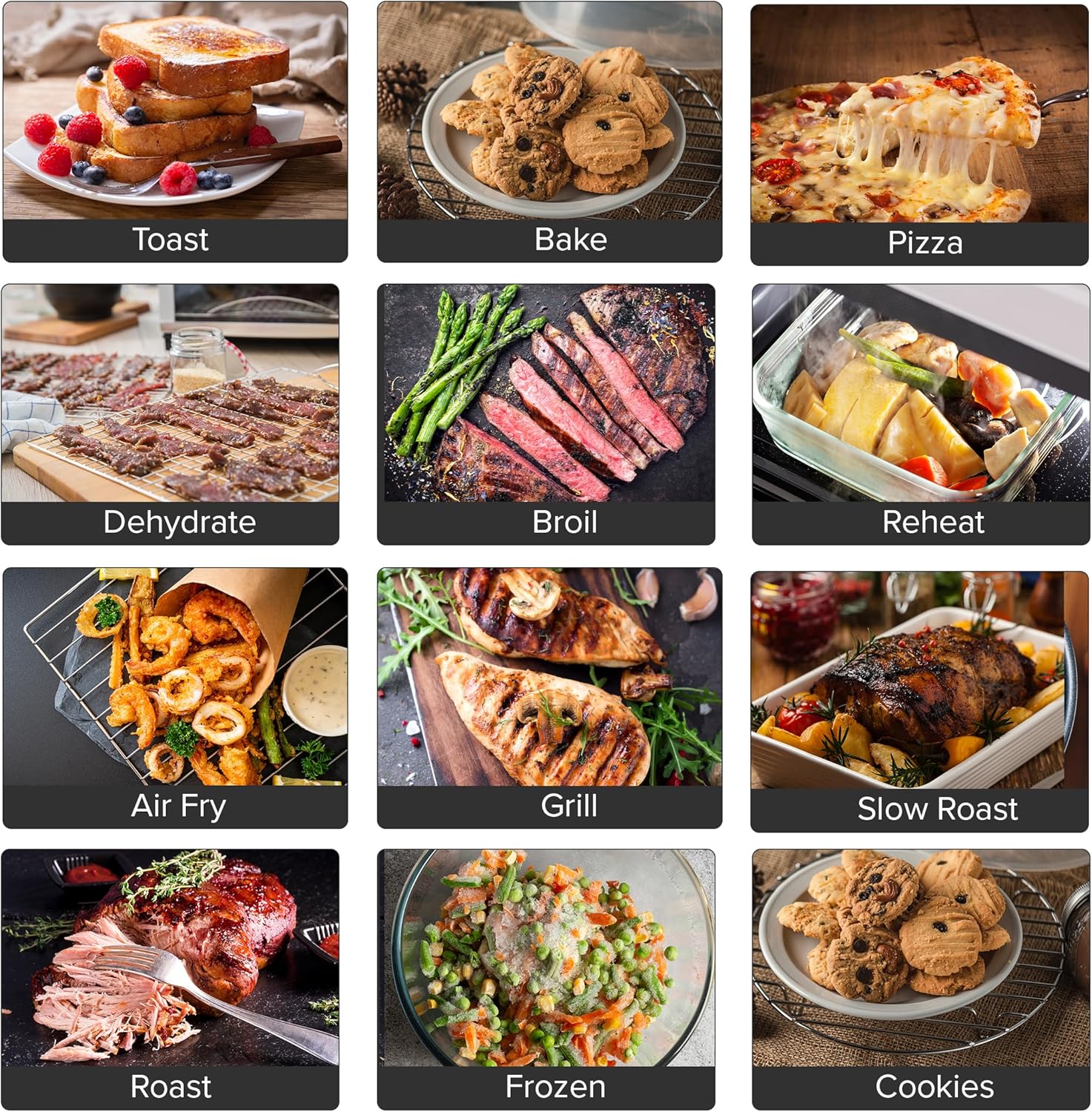 Bravo XL Pro Air Fryer Toaster Oven 30Qt Stainless Steel