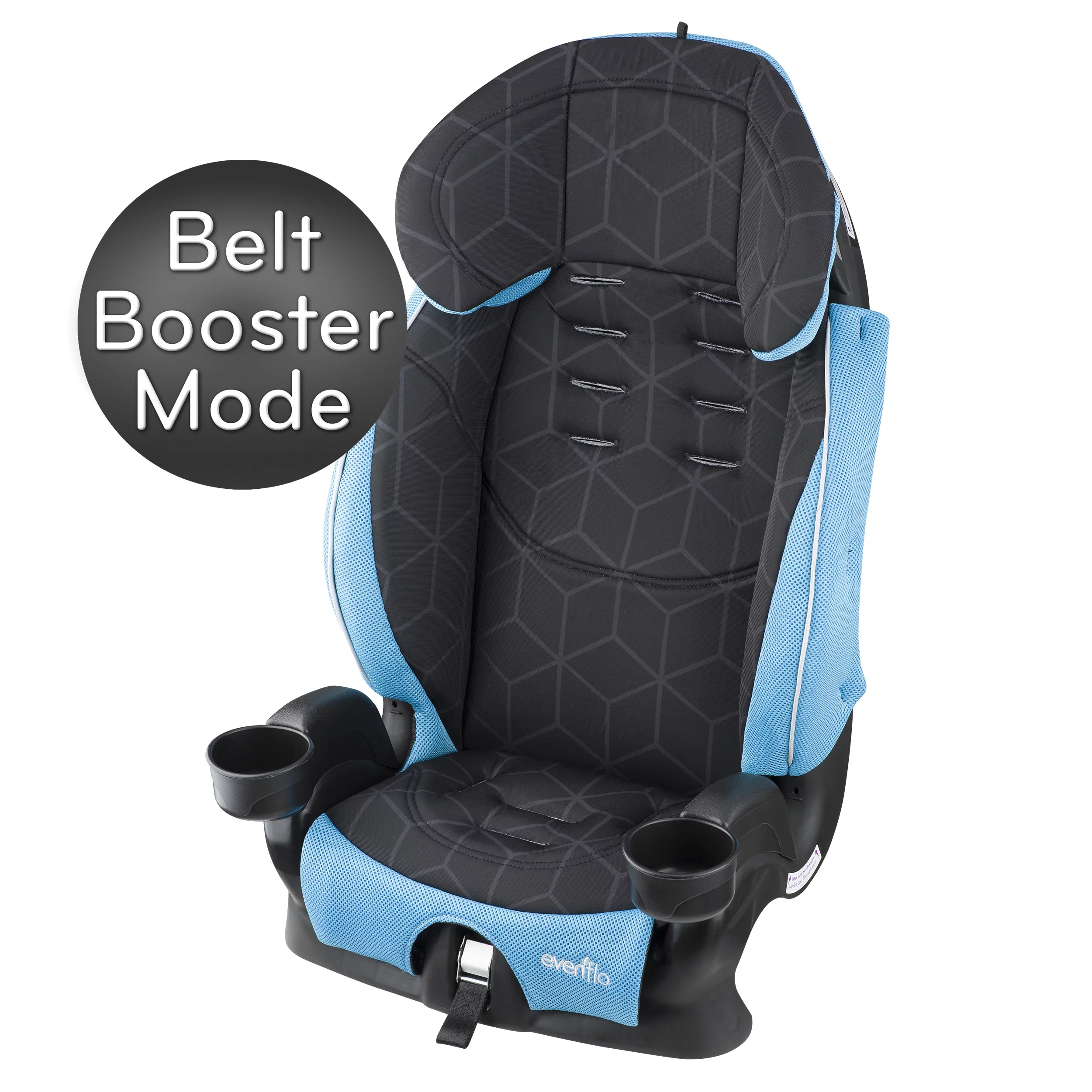 2026 Evenflo Advance Chase LX – Glacier Ice 2-in-1 Harness-to-Booster Car Seat