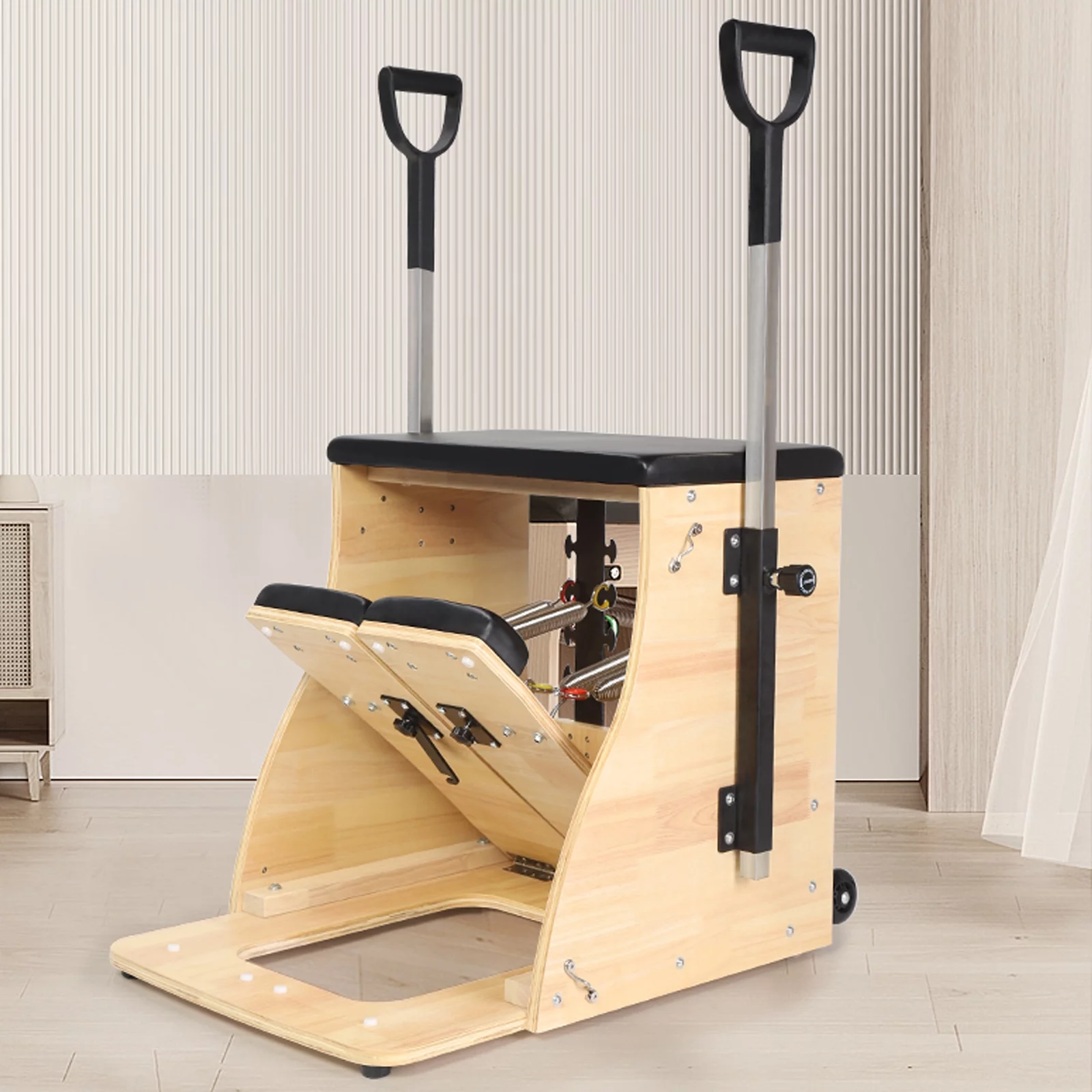 2026 Pilates Chair, Pilates Reformer Machine for Home, Stability Pilates Pro Chair Equipment, Yoga Pilates Fitness Trainer