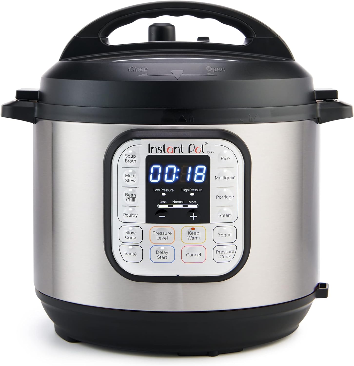 2025 Instant Pot Duo 7-in-1 Mini Electric Pressure Cooker  Slow Rice Cooker  Steamer  Sauté  Yogurt Maker  Warmer & Sterilizer  Includes Free App with over 1900 Recipes  Stainless Steel  3 Quart