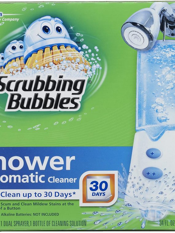 Bubbles Automatic Shower Cleaner, Starter Kit, 34 Ounce.