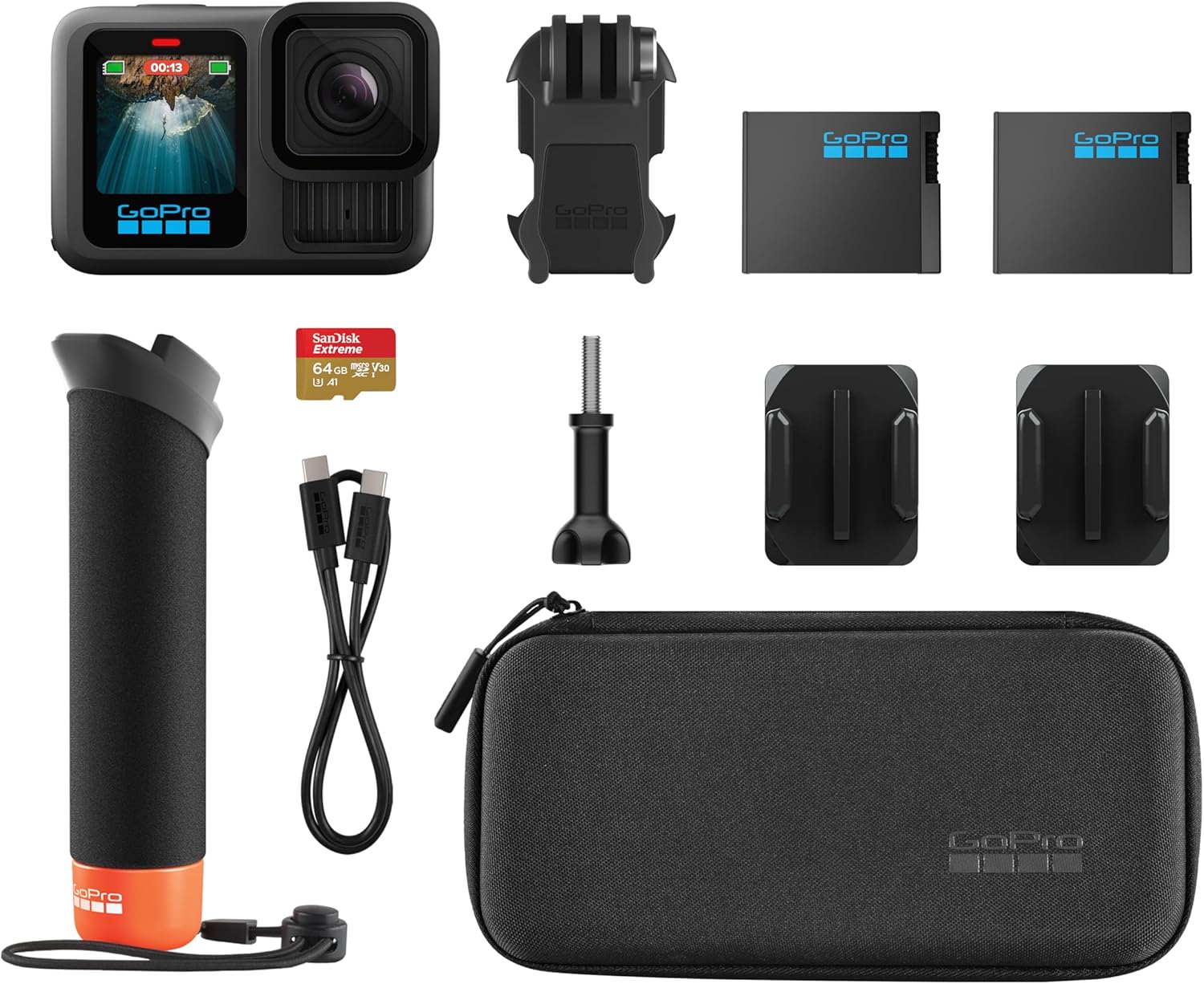 Hero13 Black – Waterproof Action Camera 5.3K60 Video
