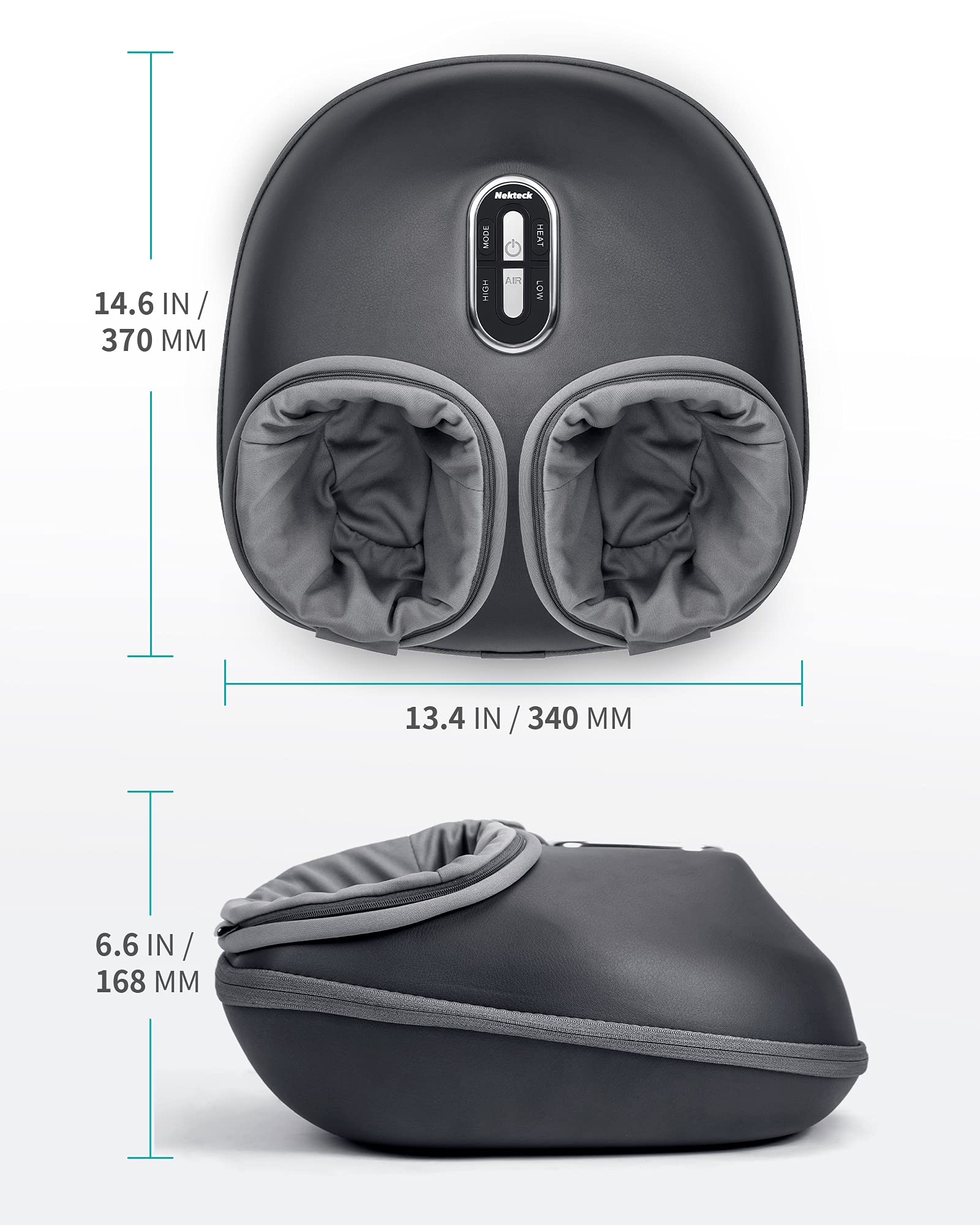 2026 Nekteck Shiatsu Foot Massager Machine with Soothing Heat