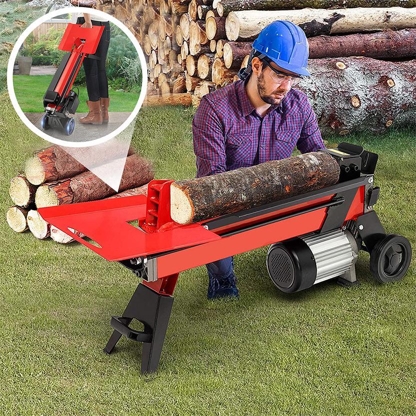 2026 Heavy Duty 7 Tons Electric Hydraulic Log Splitter Machine