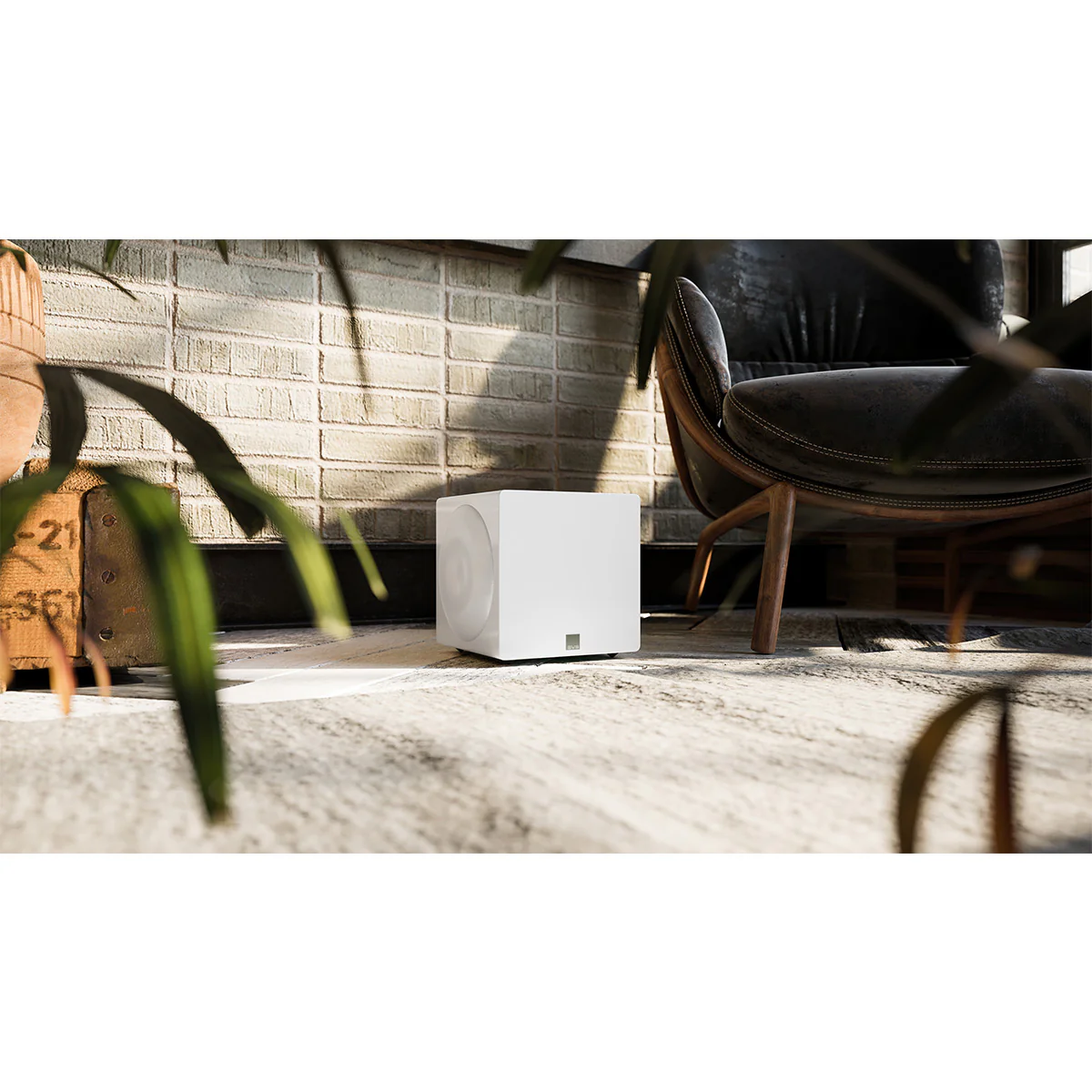 2026 SVS 3000 Micro Sealed Subwoofers with Fully Active Dual 8-inch Drivers - Pair (Pinano Gloss White)