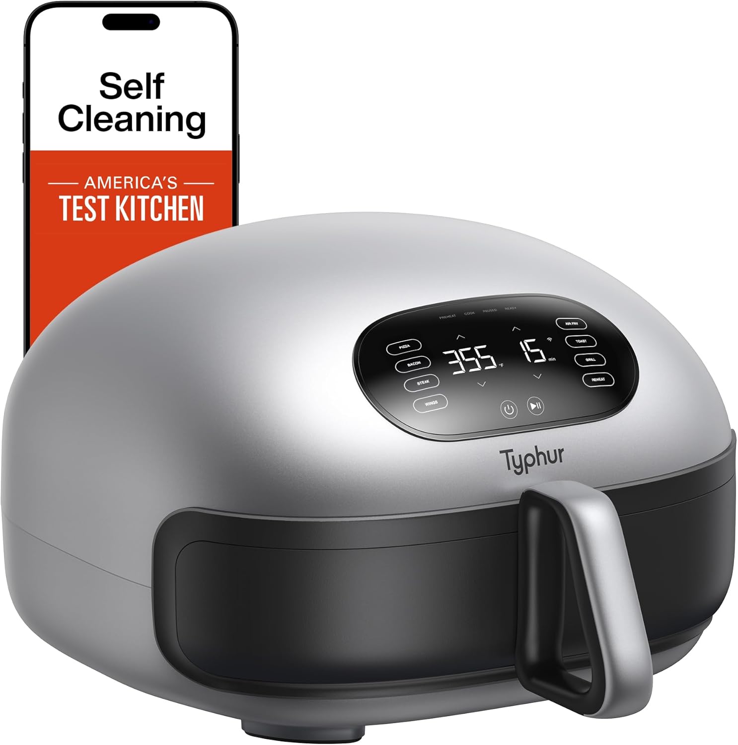 Dome 2 Extra Large Air Fryer – Smart Digital, 32 Wings