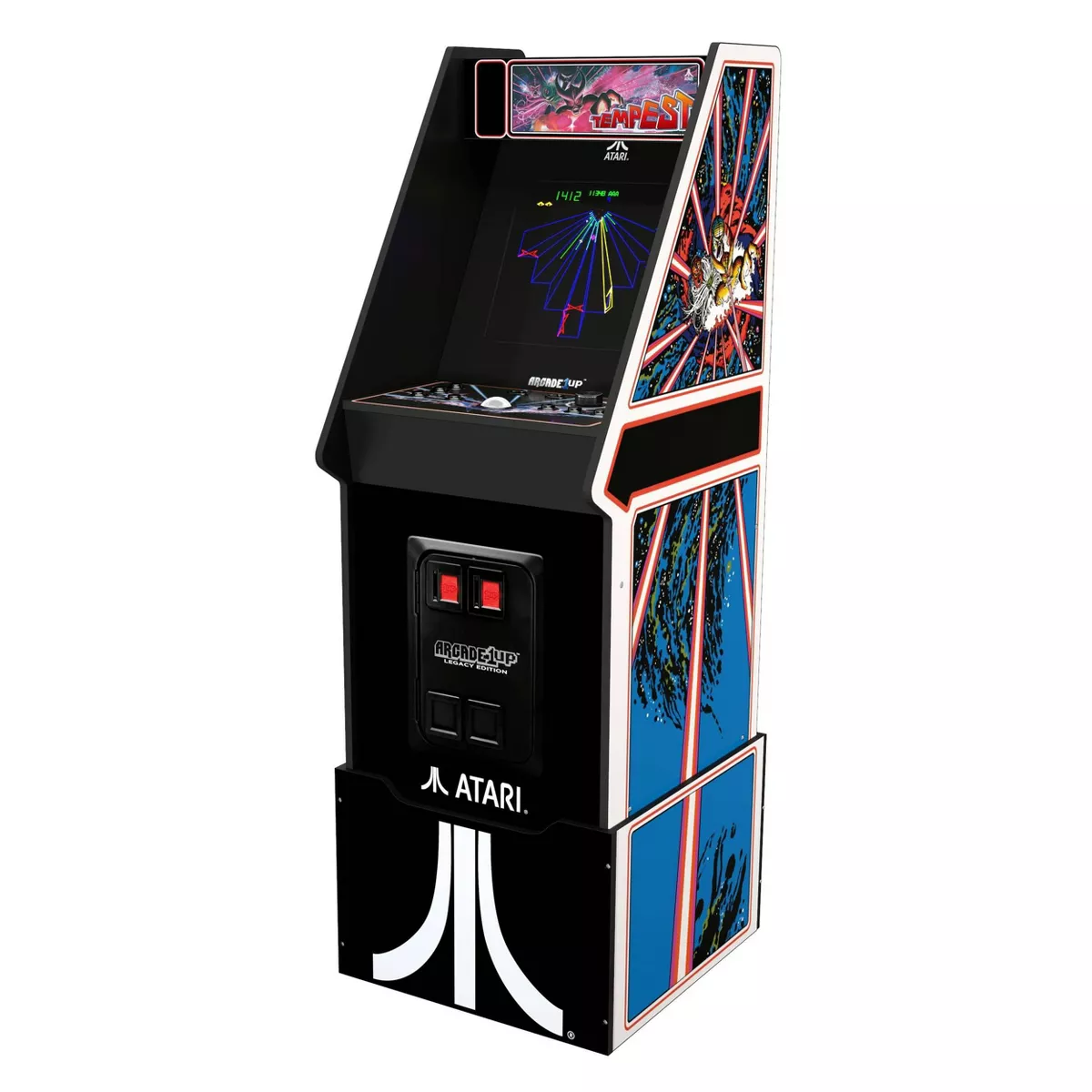 Arcade1Up Atari Legacy Tempest Home Arcade with Riser