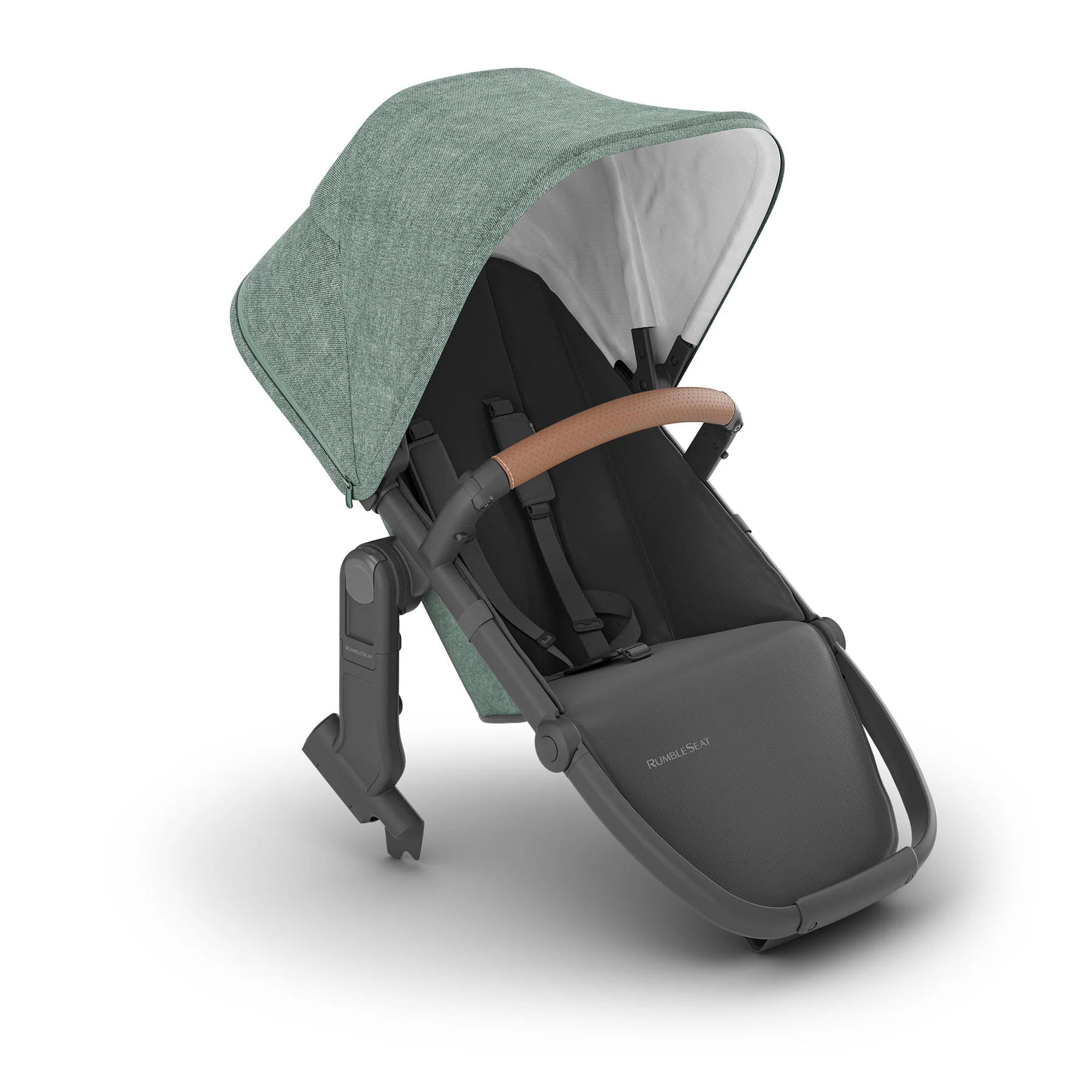 2026 UPPAbaby VISTA V2 RumbleSeat V2+ – Enhanced Double Stroller Seat with Adjustable Footrest & Canopy
