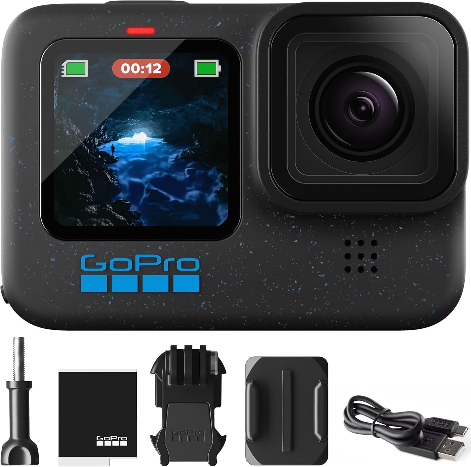 Hero12 Black Waterproof Action Camera – 5.3K UHD