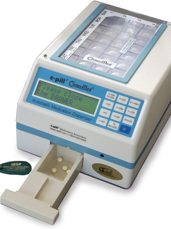 CompuMed – Tamper Resistant Automatic Pill Dispenser – AC Powered