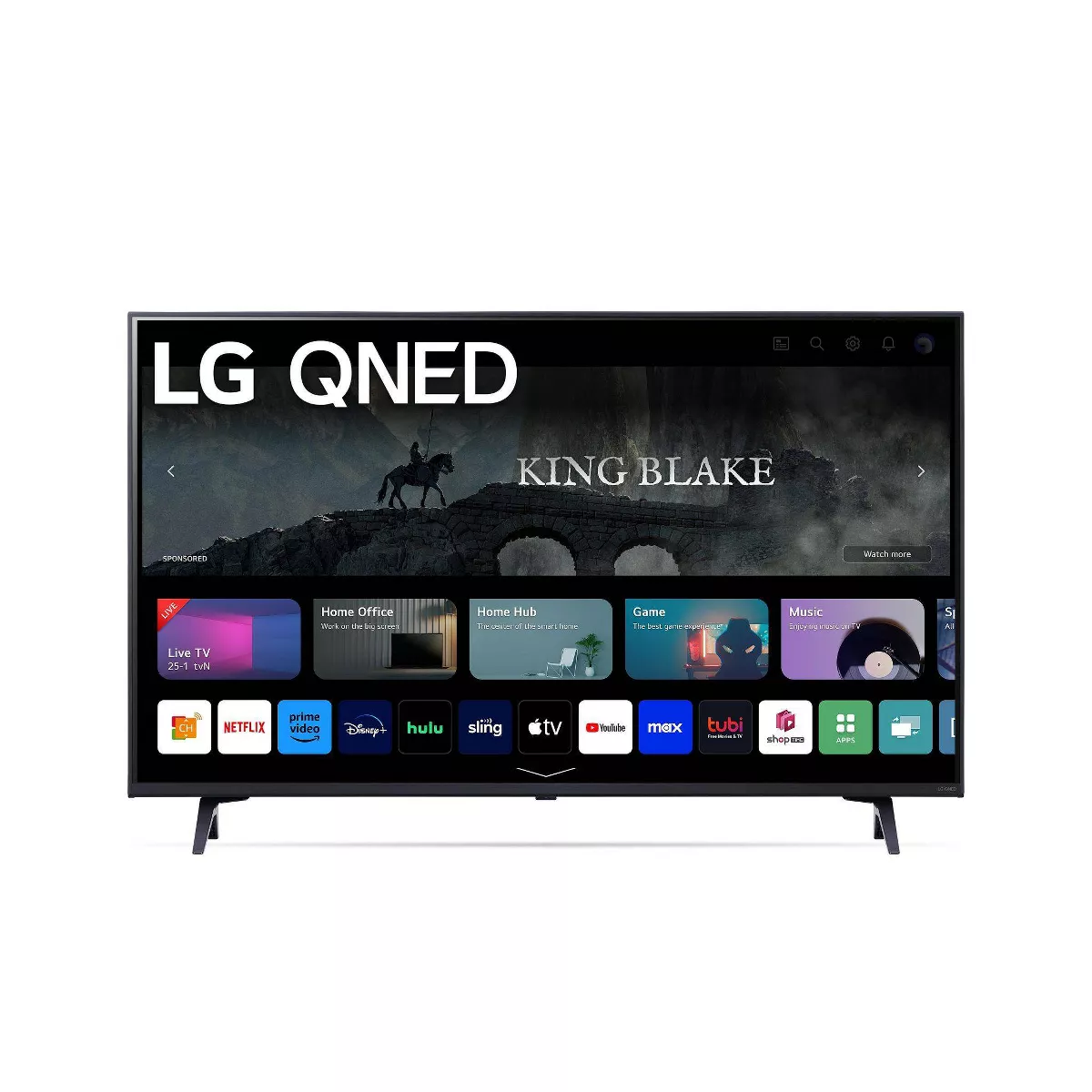 LG 43′′ Class 4K UHD TV – 43QNED75