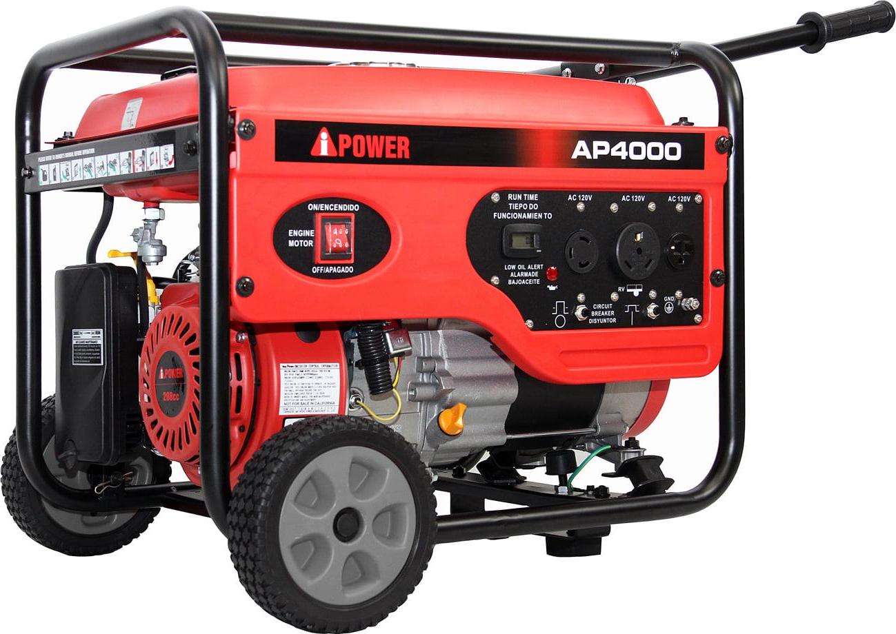 Ai Power 4000W Gasoline Generator With Wheel Kit
