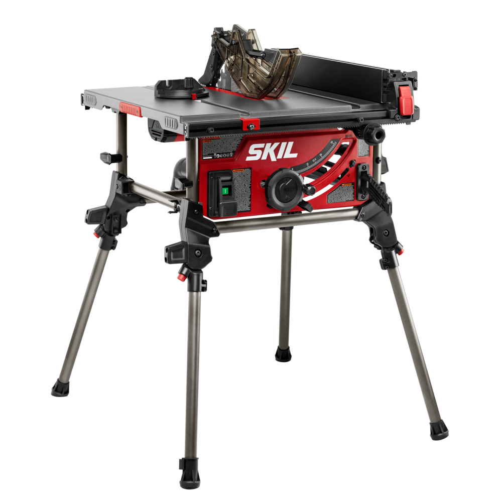 SKIL Jobsite Table Saw with Integrated Foldable Stand, 10, 15 Amp, 25-1/2�� Rip Capacity