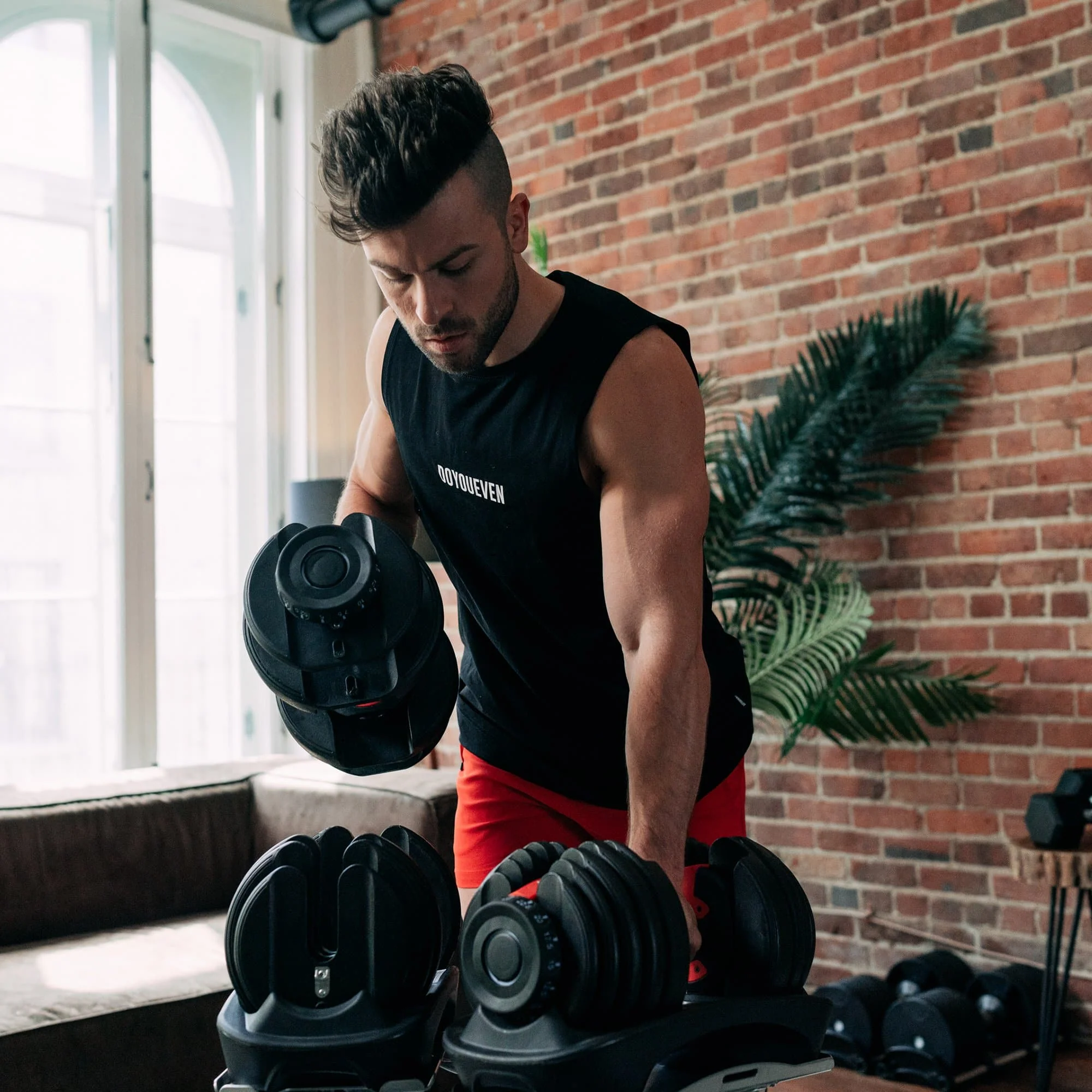 2026 Set Of 2 Adjustable Dumbbells (5 to 52.5 lb)