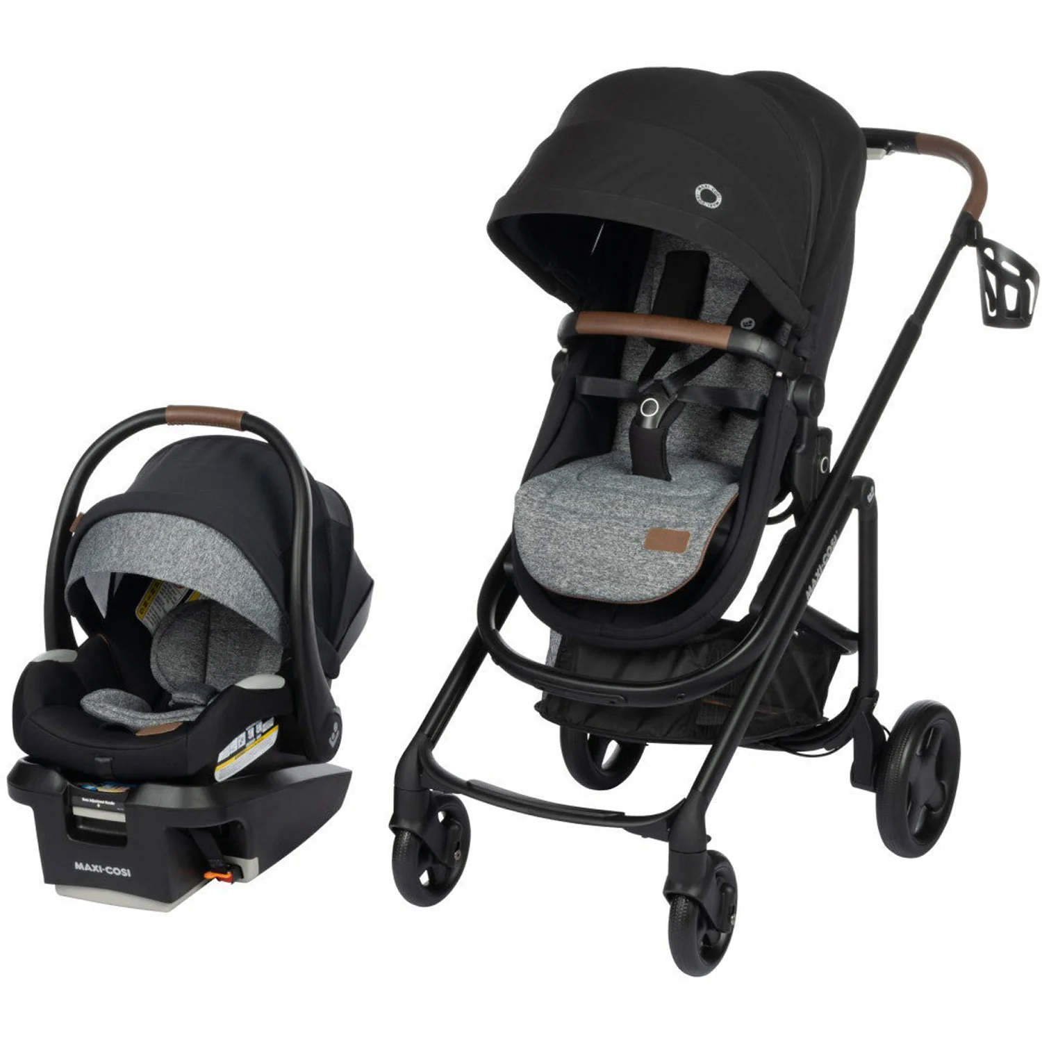 2026 Tayla Max 5-in-1 Modular Travel System – Versatile Stroller & Mico Luxe+ Infant Car Seat Combo