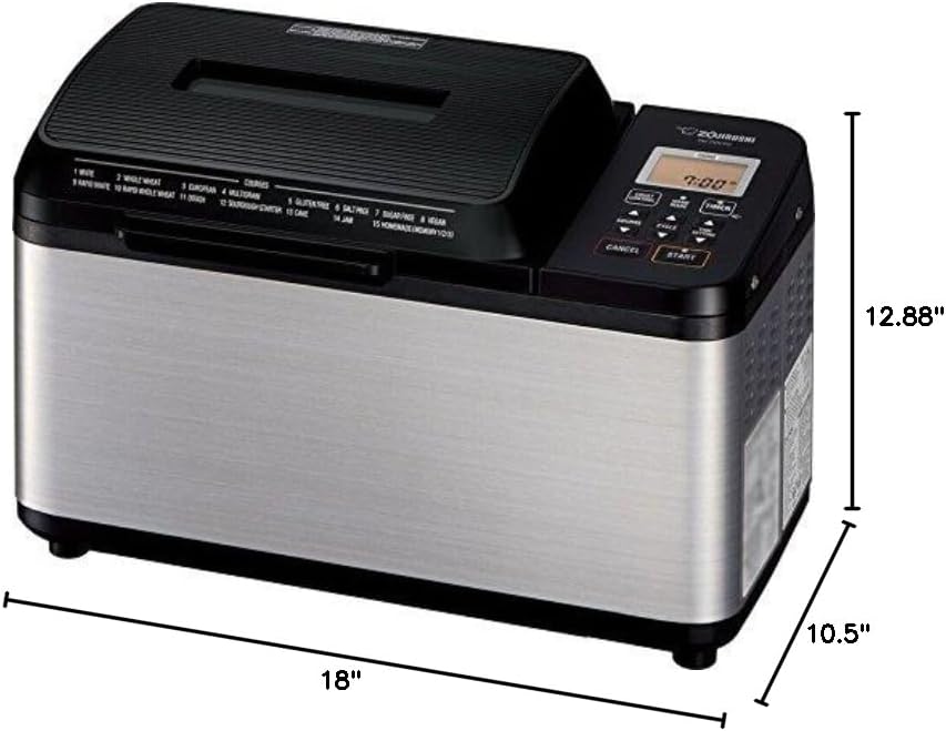 Bb-Pdc20Ba Breadmaker for 2 lb Loaves