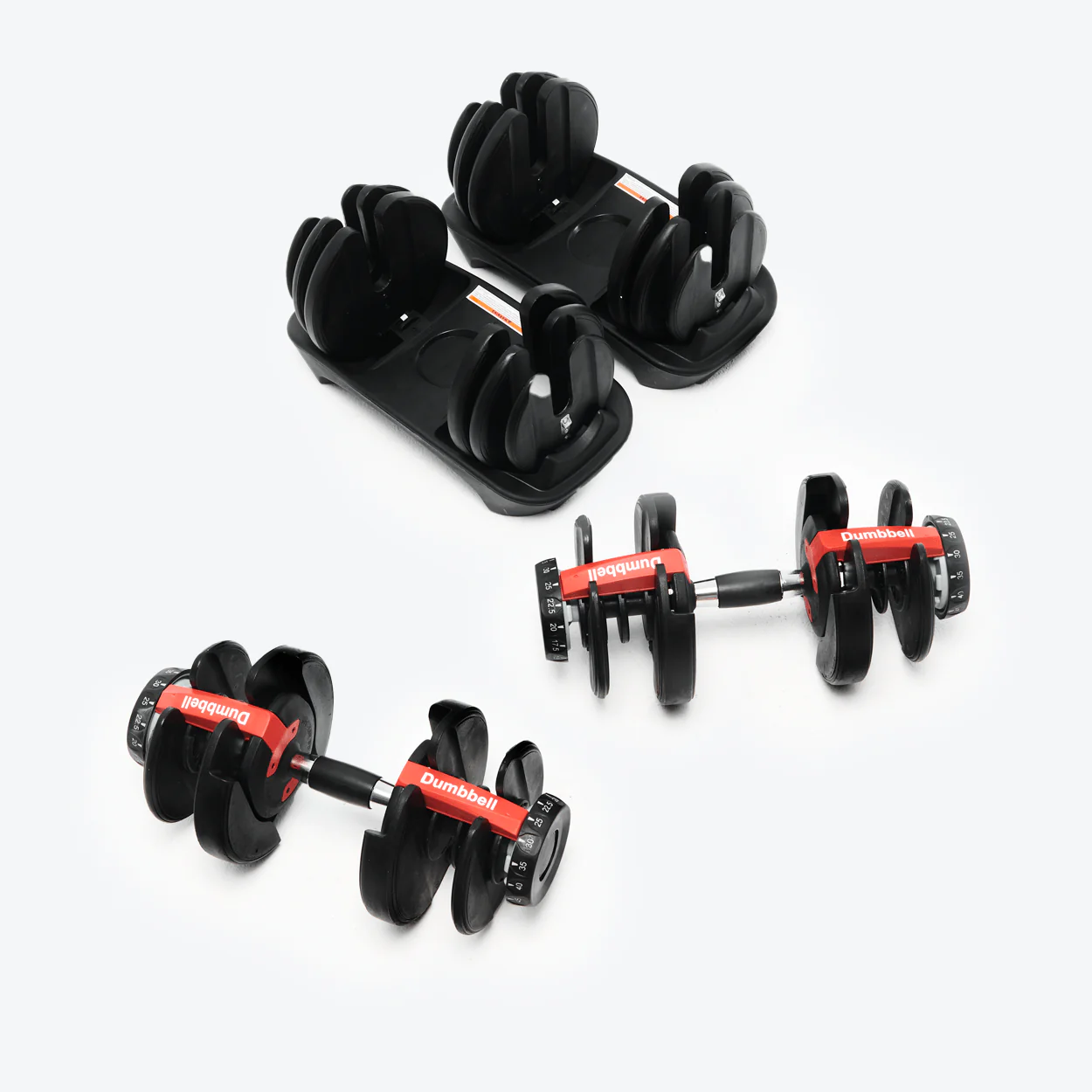 2026 Set Of 2 Adjustable Dumbbells (5 to 52.5 lb)